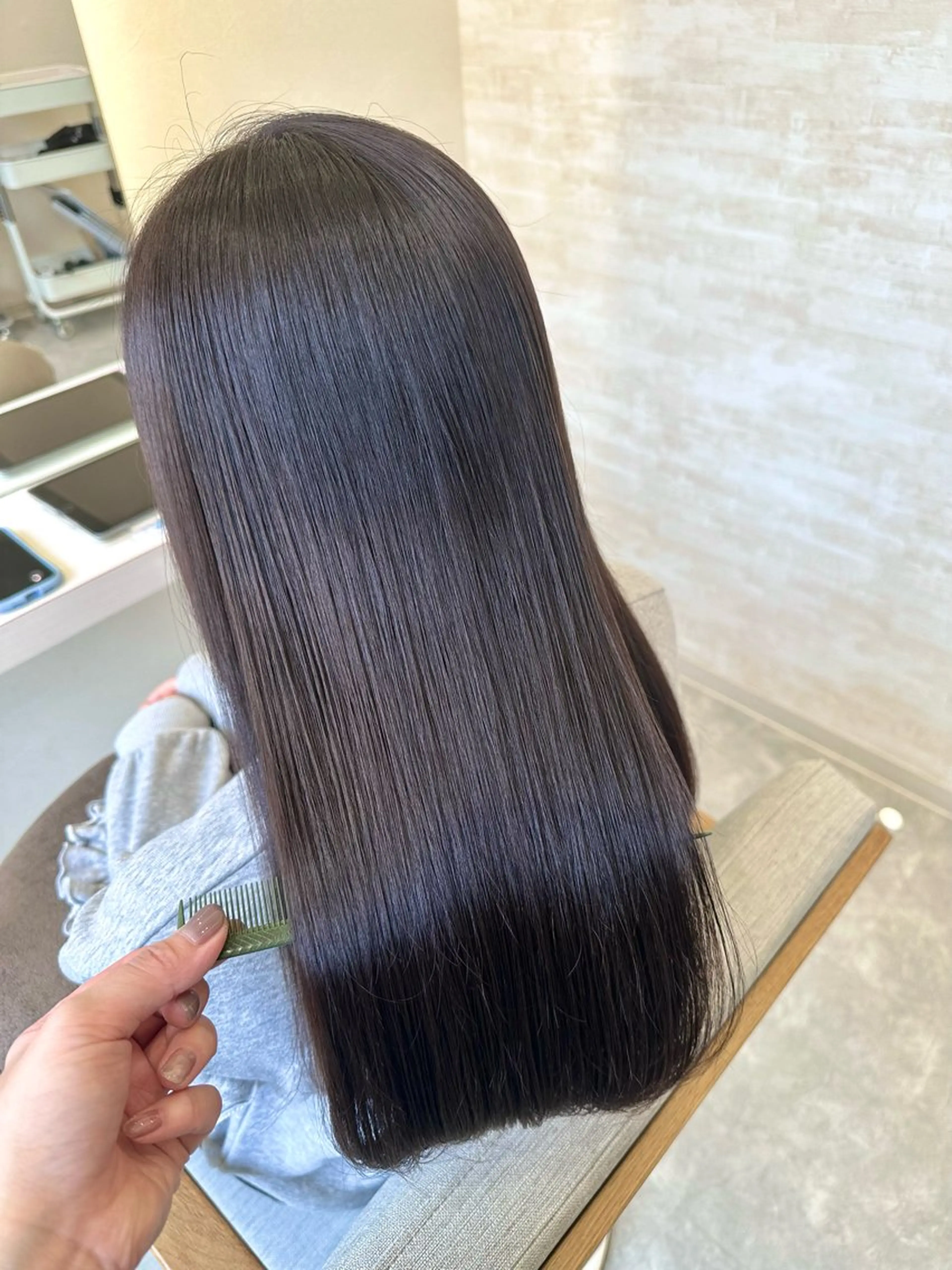 ロング 髪質改善&ヘアケア 永山若奈のヘアスタイル