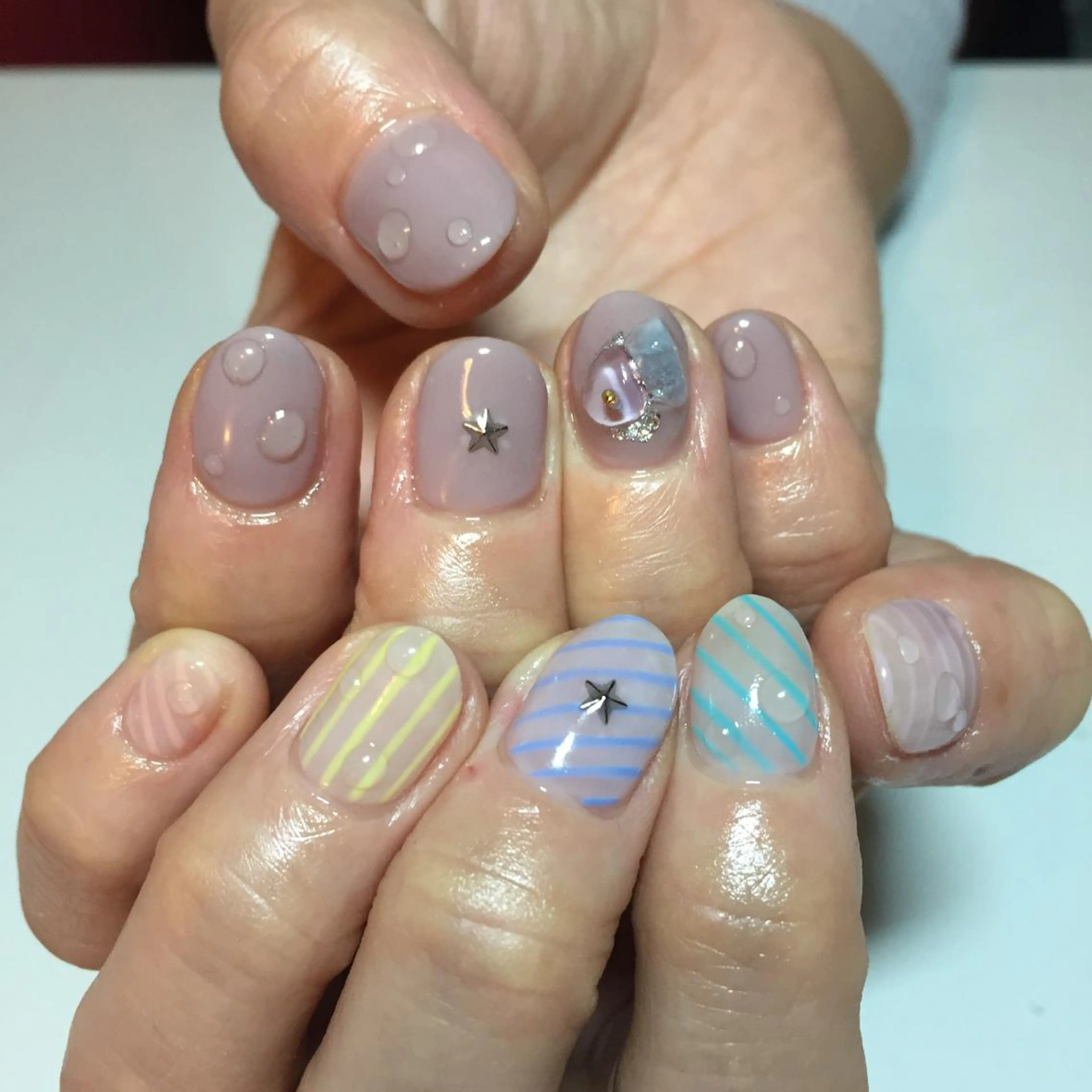 ネイル g-up nail所属・米田 律子のネイルデザイン