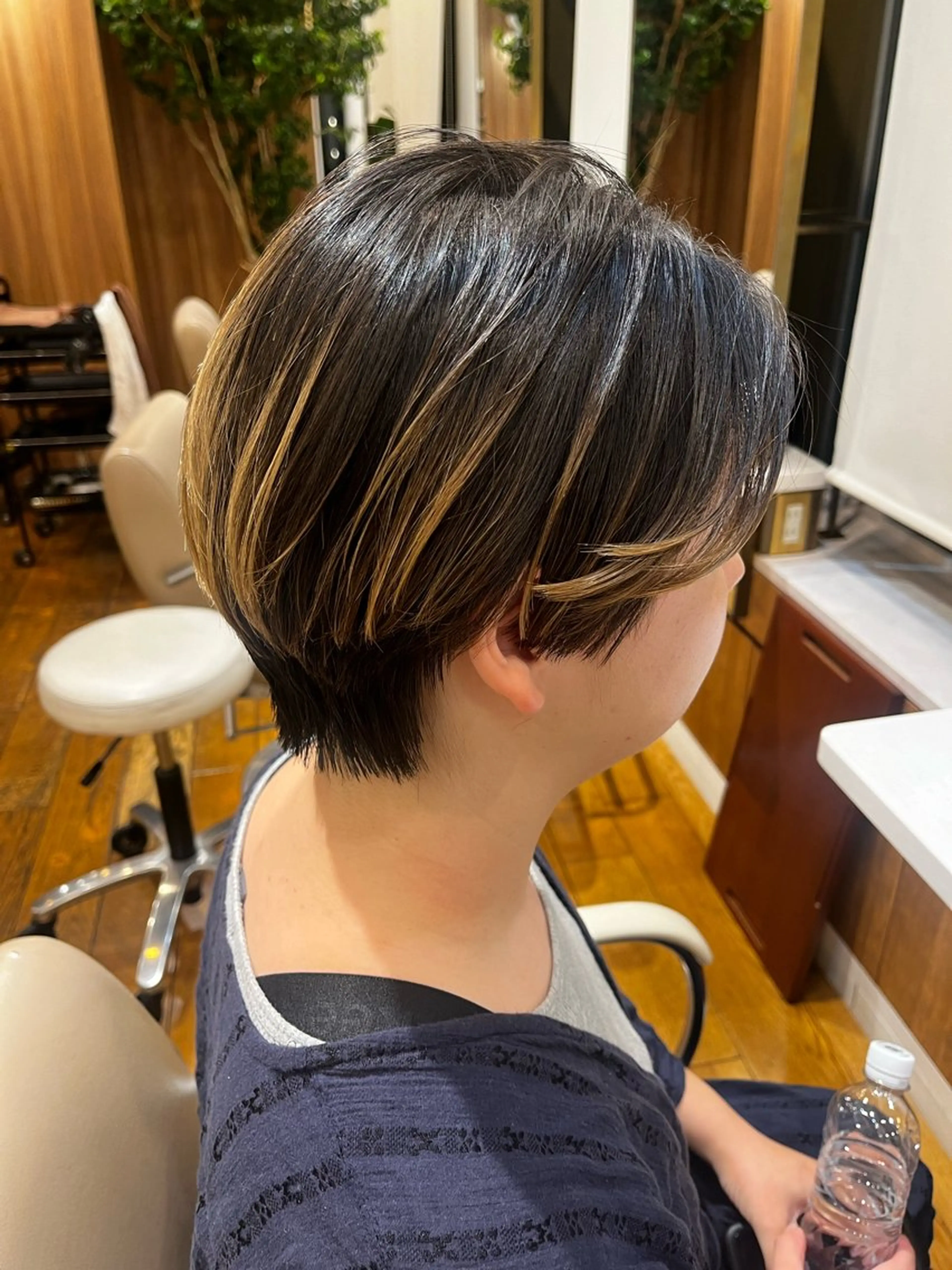 ショート 田内 満里奈のヘアスタイル