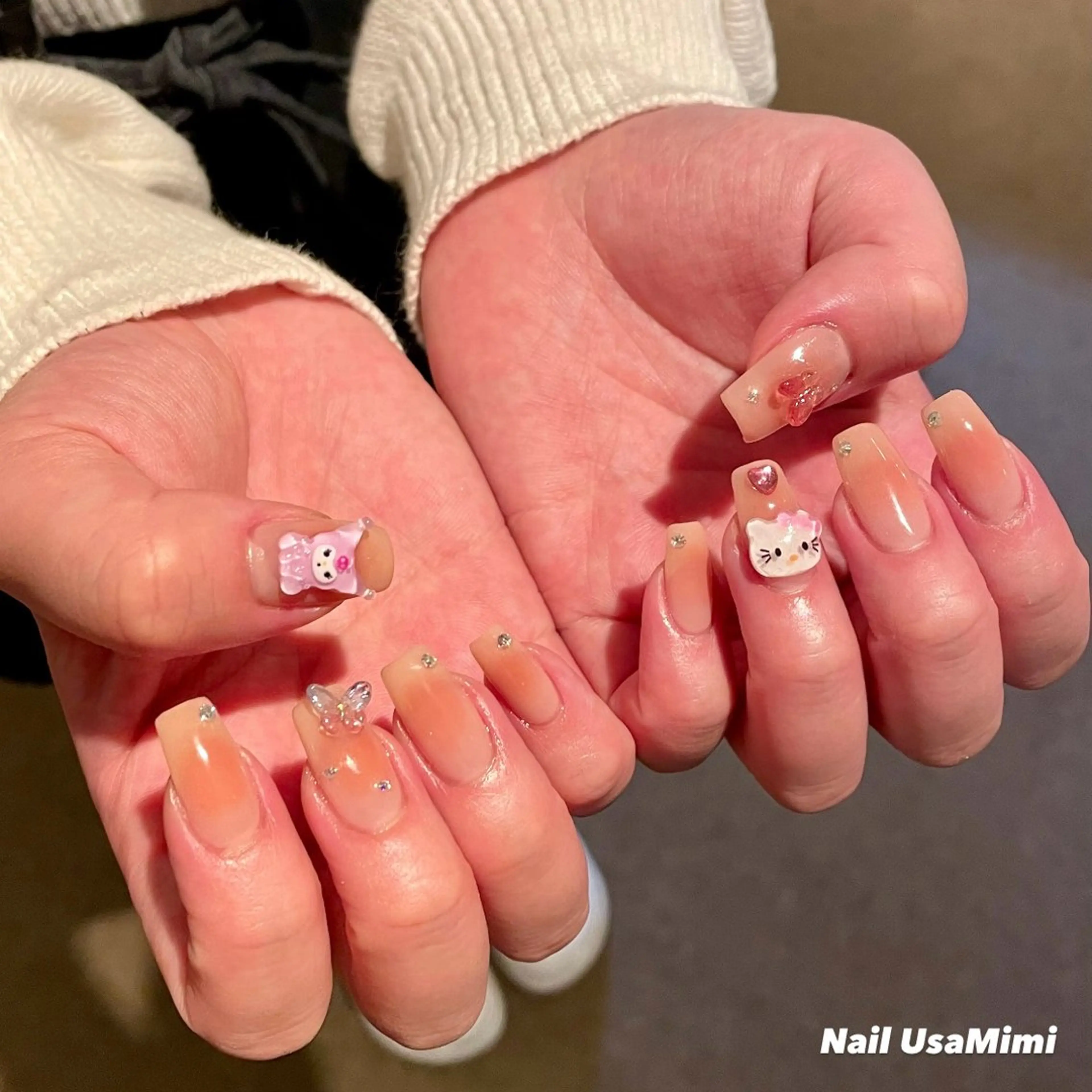 ネイル チークネイル ハンドネイル NAIL DOT STUDIO堺筋本町のネイルデザイン