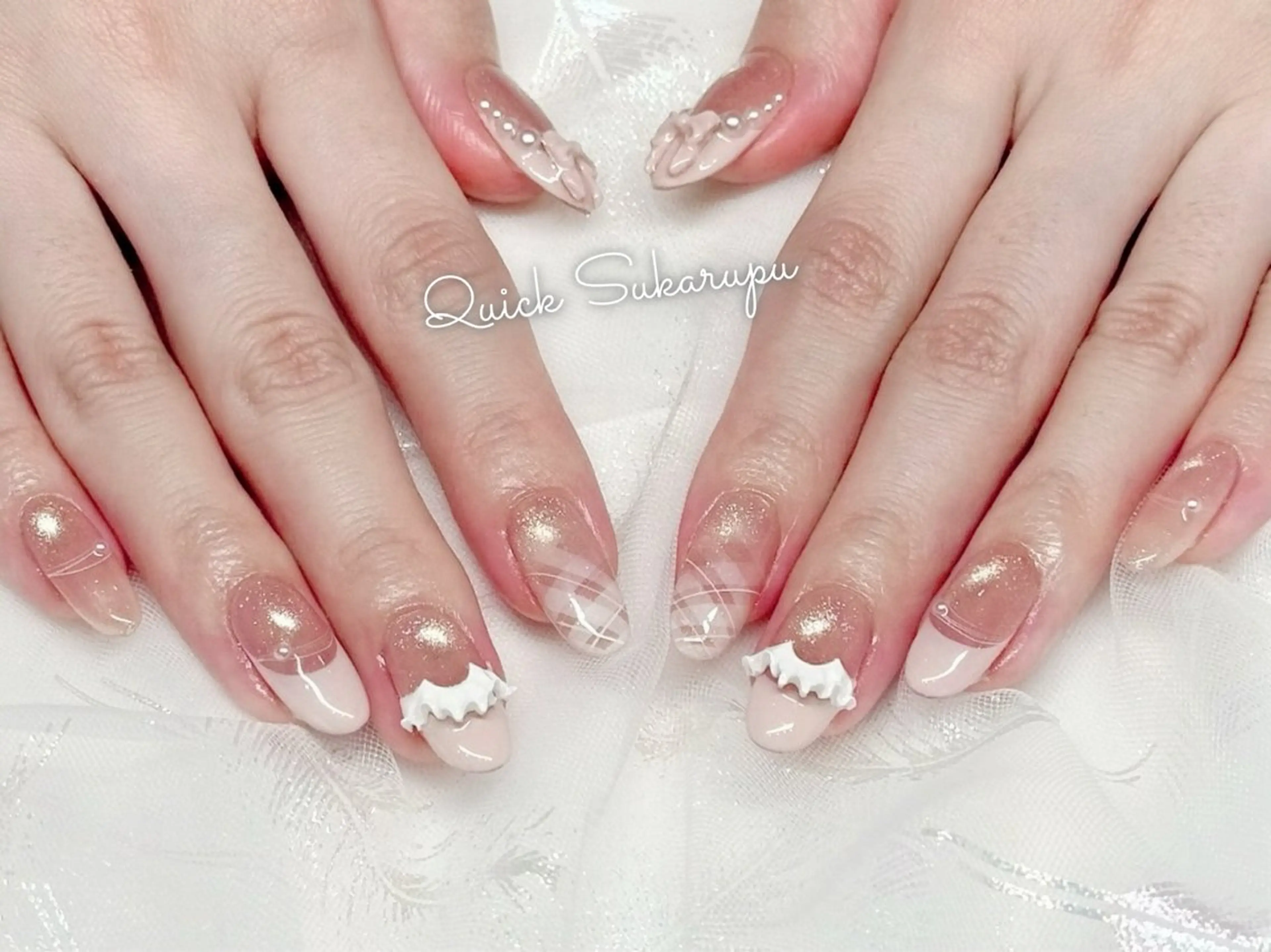 ネイル ハンドネイル Quick Sukarupu 高田馬場店所属・Quick Sukarupuのネイルデザイン