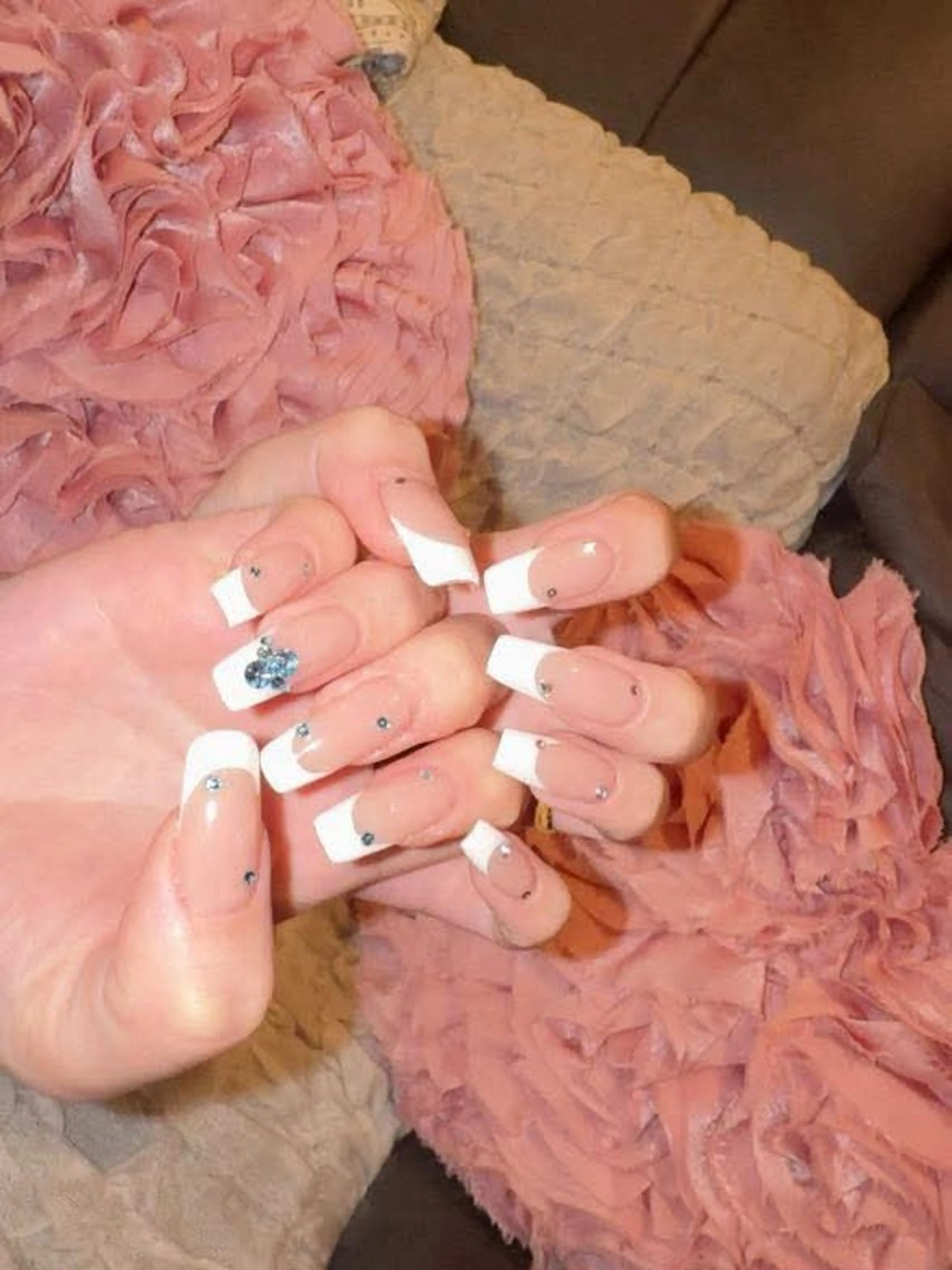 ネイル ATULA Nail 💅チップ長さだしのネイルデザイン