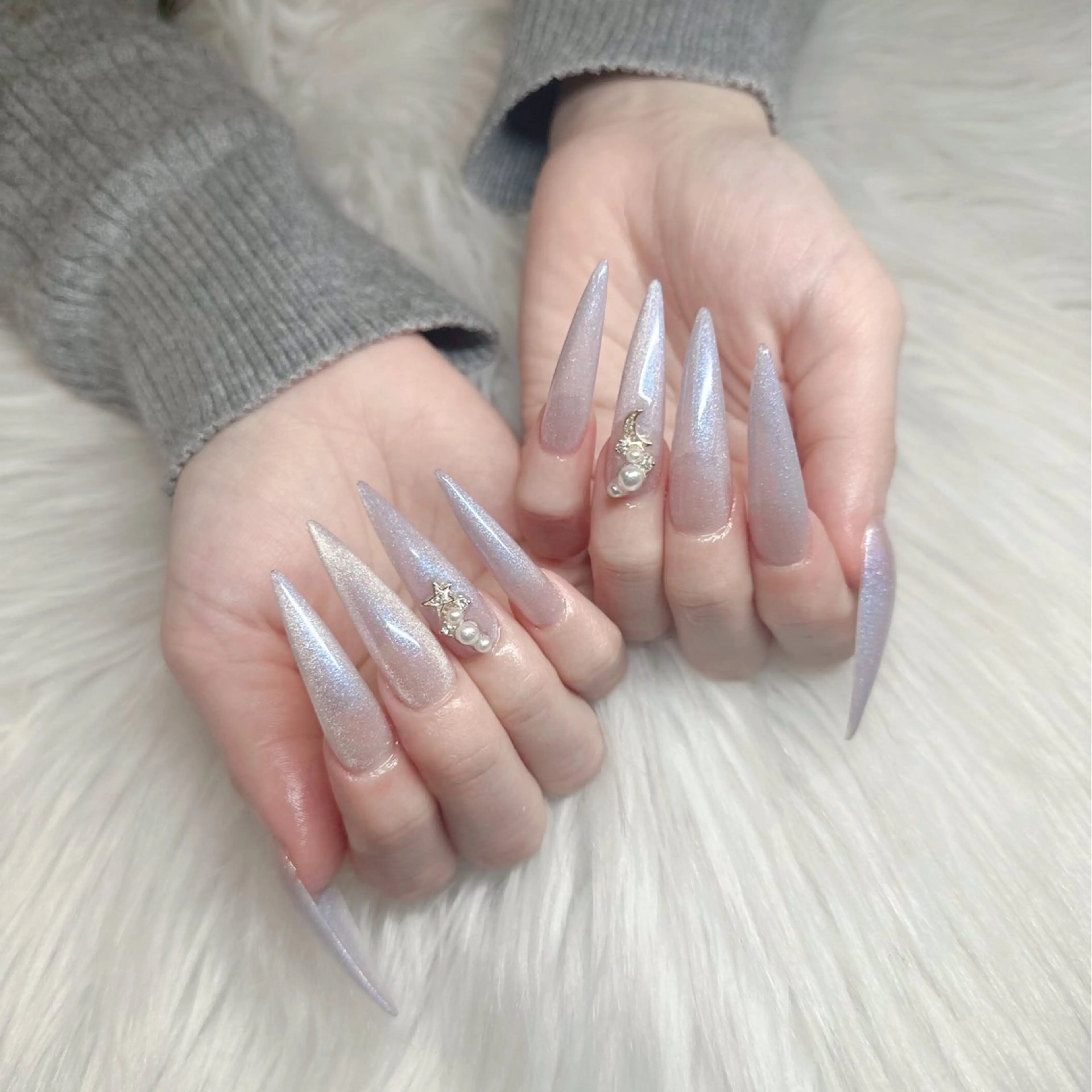 オフ込みスカルプ10本長さだしマグネットコースの写真