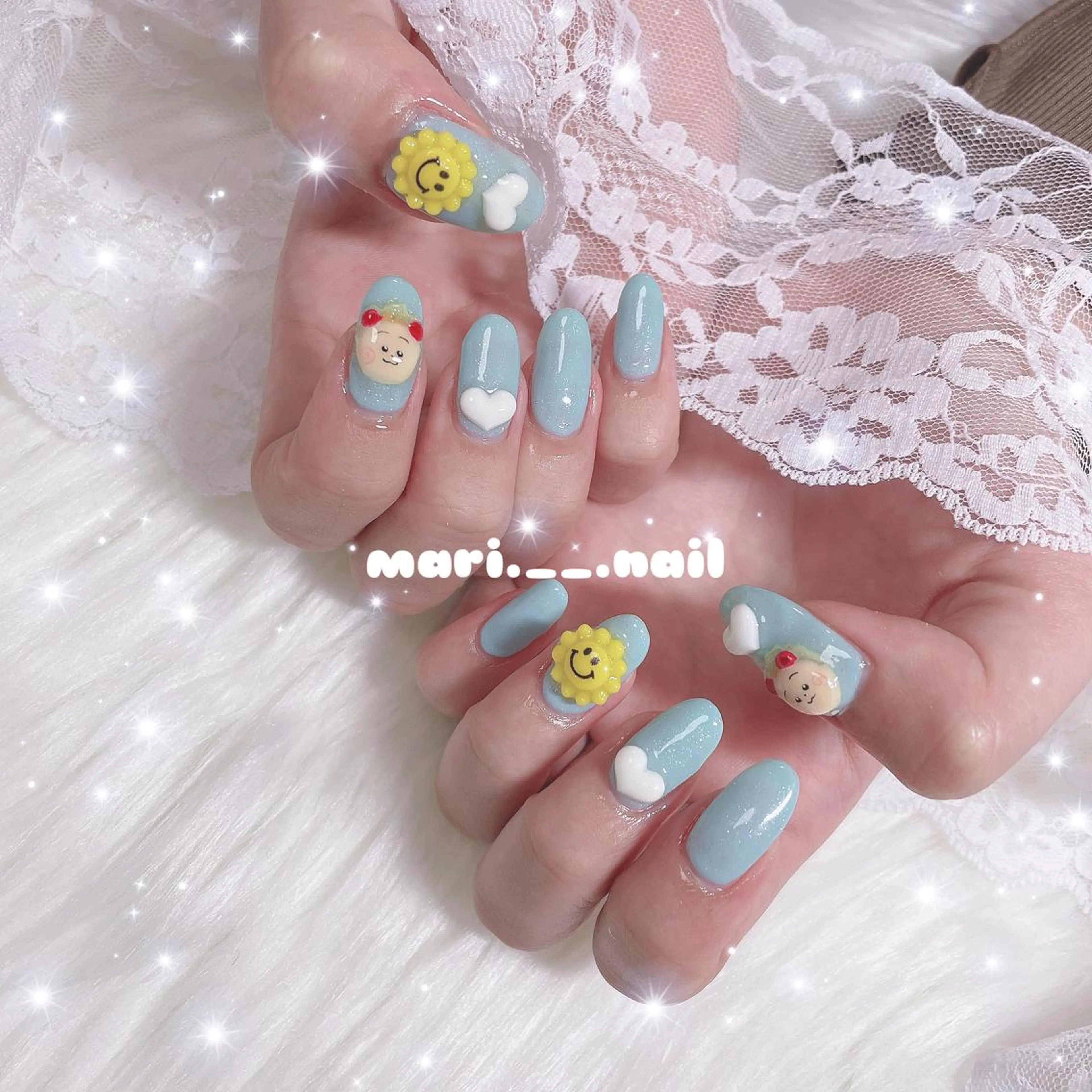 ネイル 🎀 Mayu 🎀痛ネイルのネイルデザイン