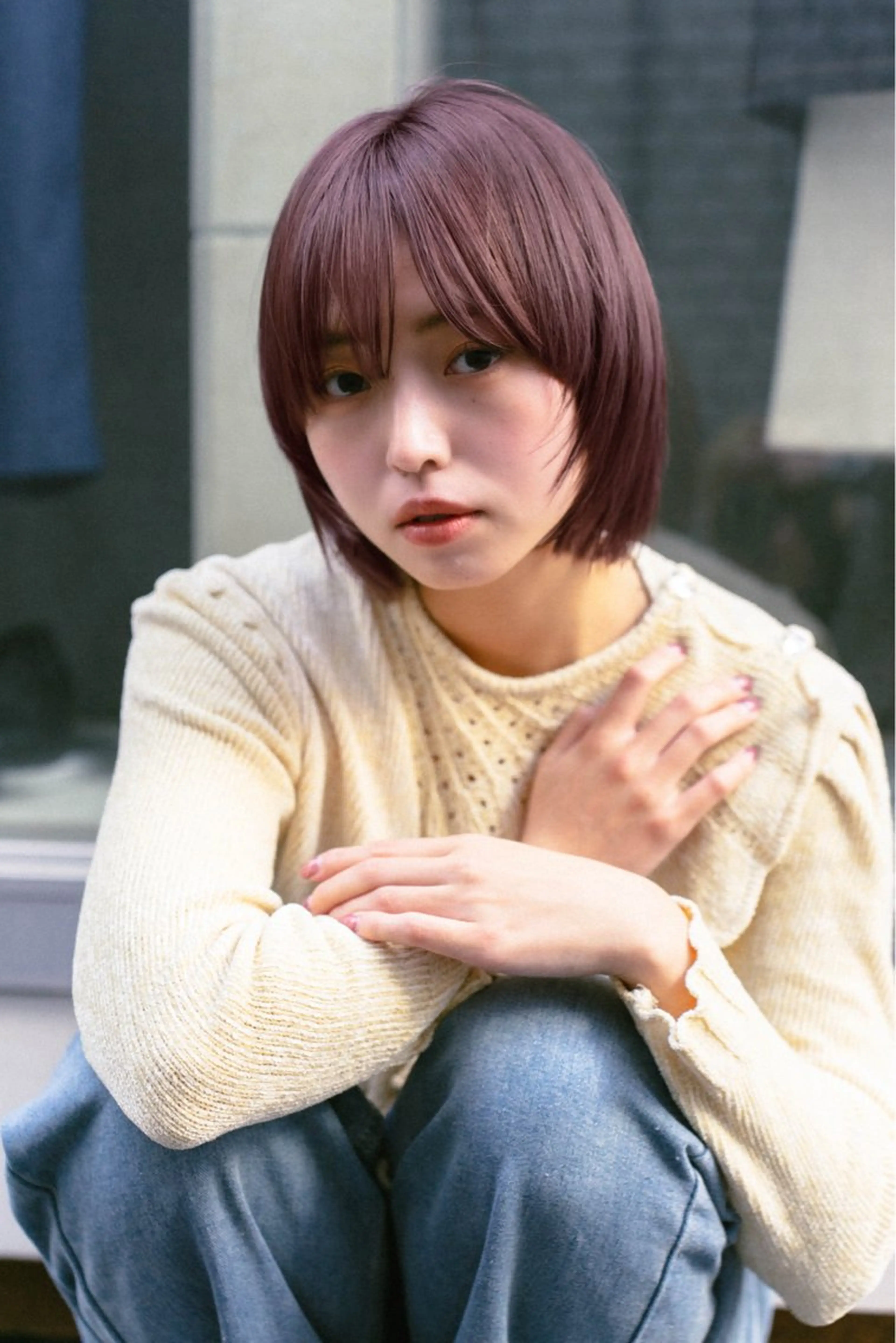 ショート カラー ホンマル　モトキ /ボブ/暖色🍊のヘアスタイル