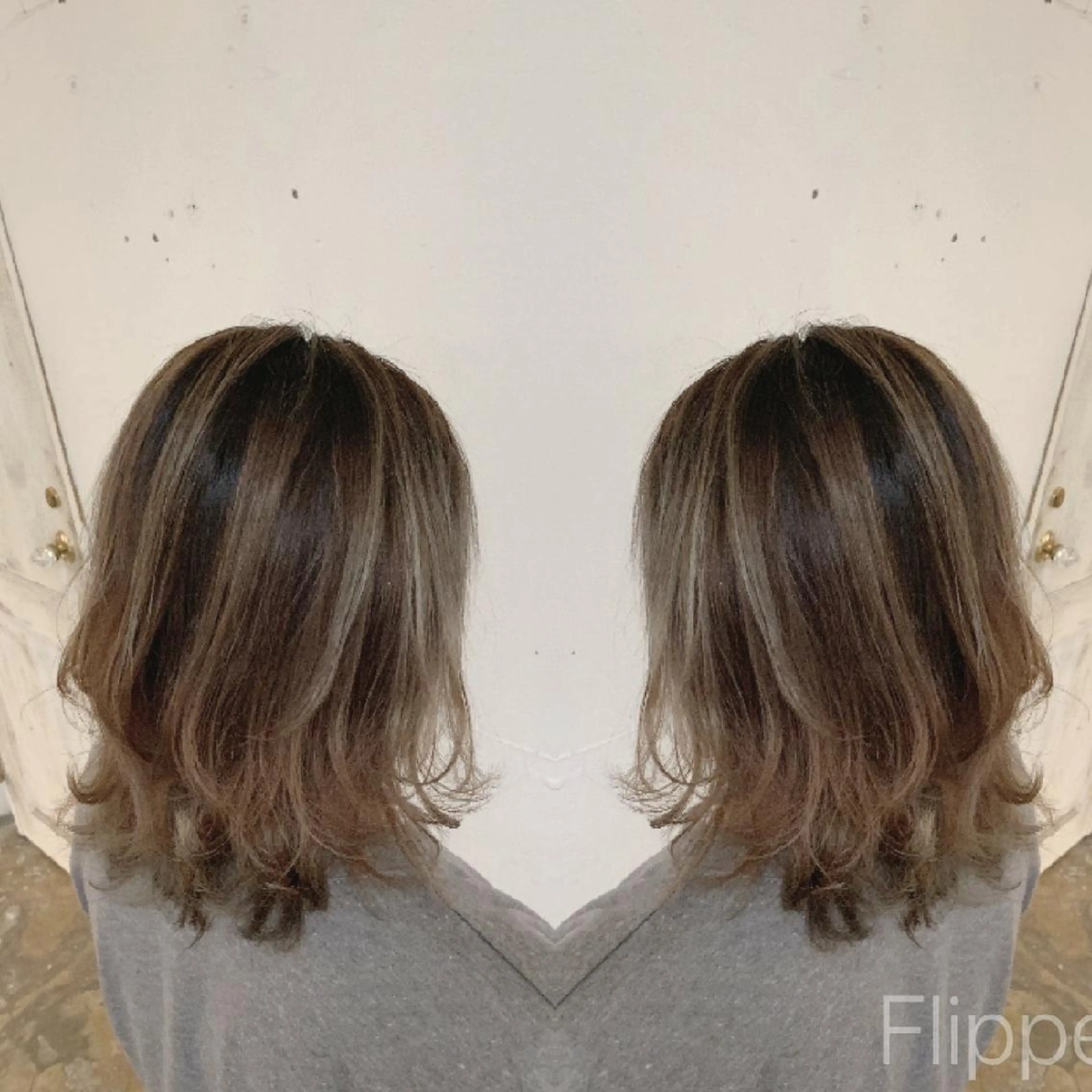 カラー バレイヤージュ Beyond（kitaro）所属・石井辰功也 フリーランス美容師のヘアスタイル