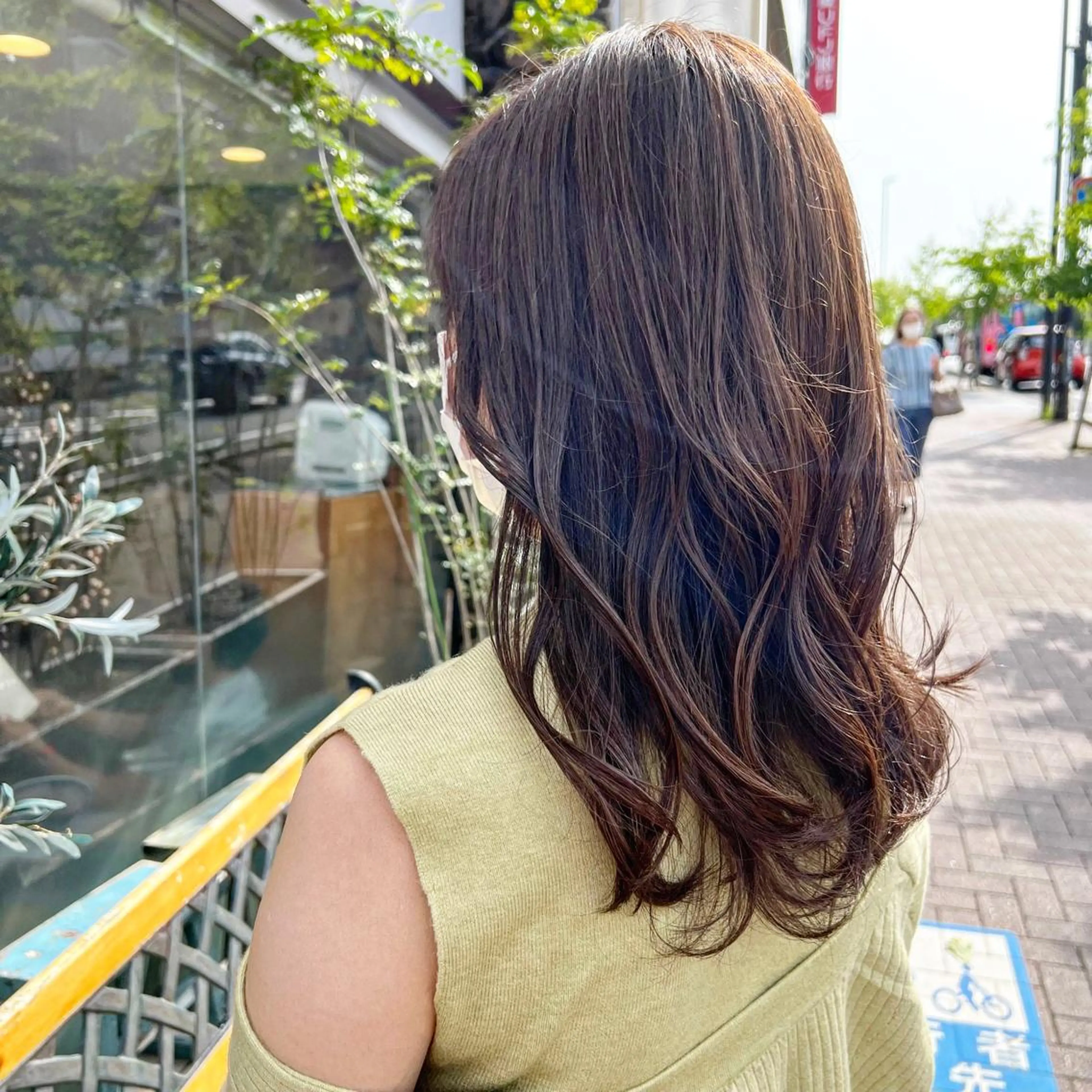 セミロング カラー Luana梅田/ RIKAのヘアスタイル