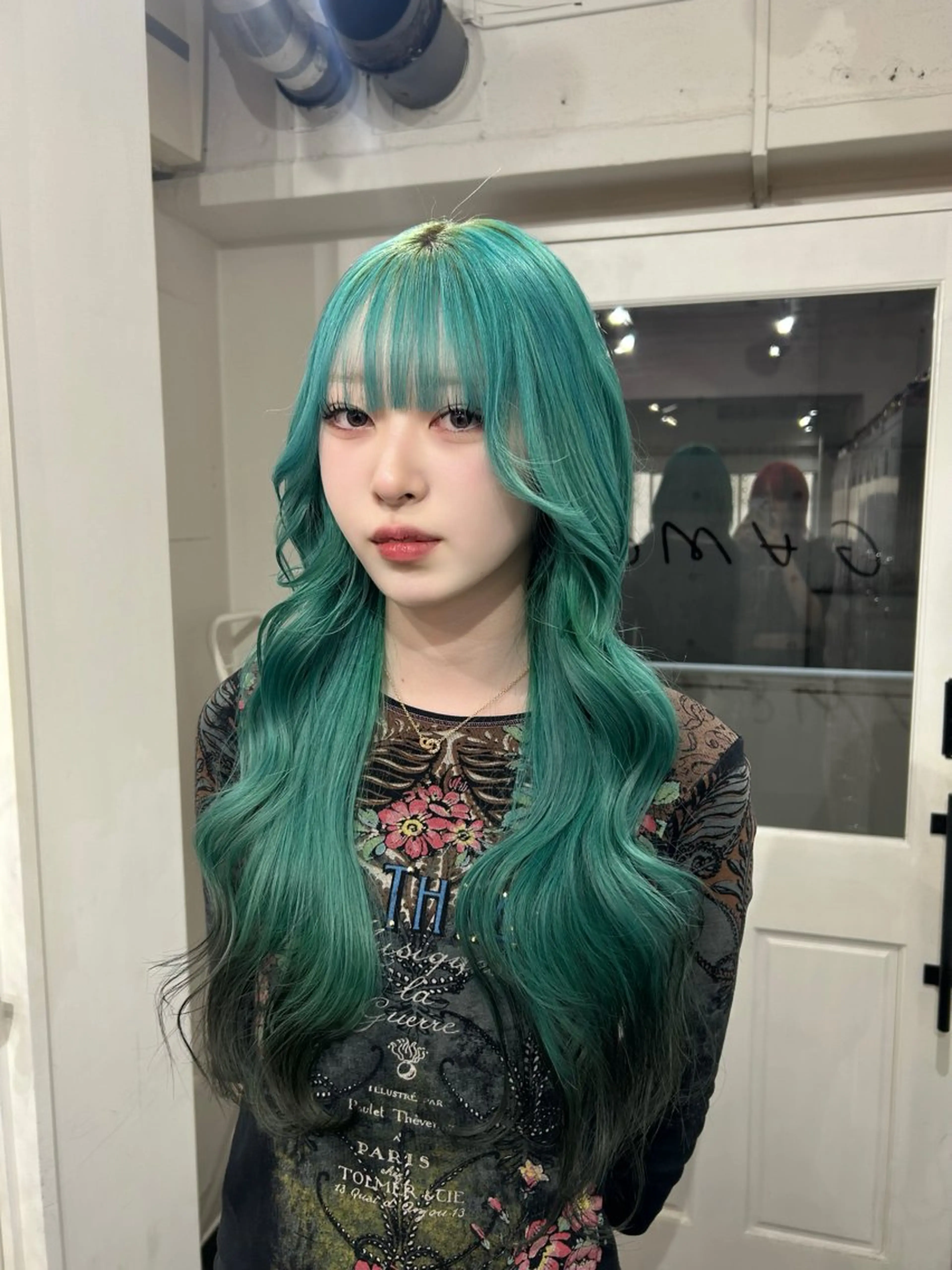 ロング カラー ヘアカラー 🥣ミコト/ウルフ ハイトーン特化🥣のヘアスタイル