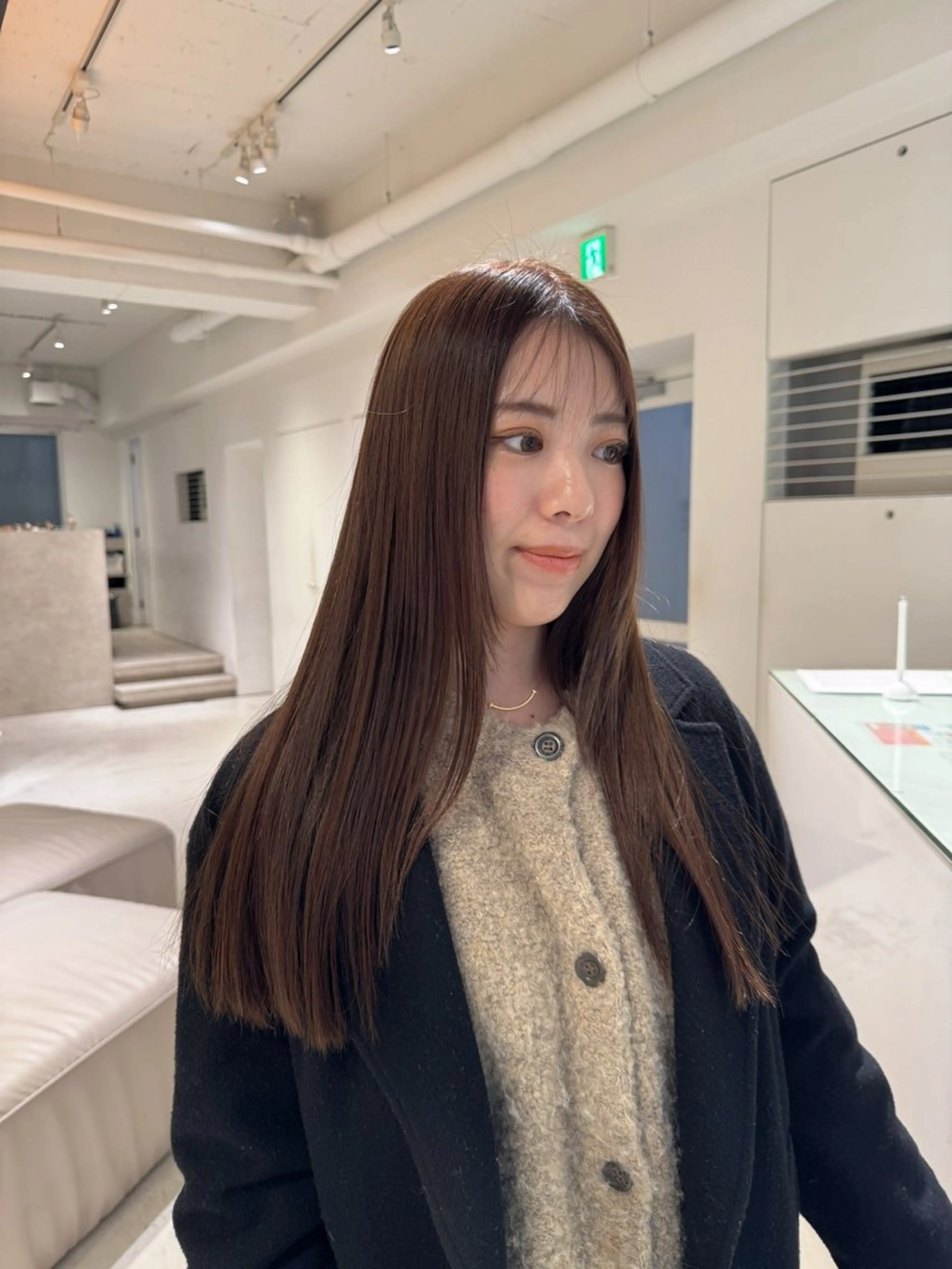 ミディアム カラー カット ヘアカラー トリートメント ralme/sol 髙橋一哉のヘアスタイル