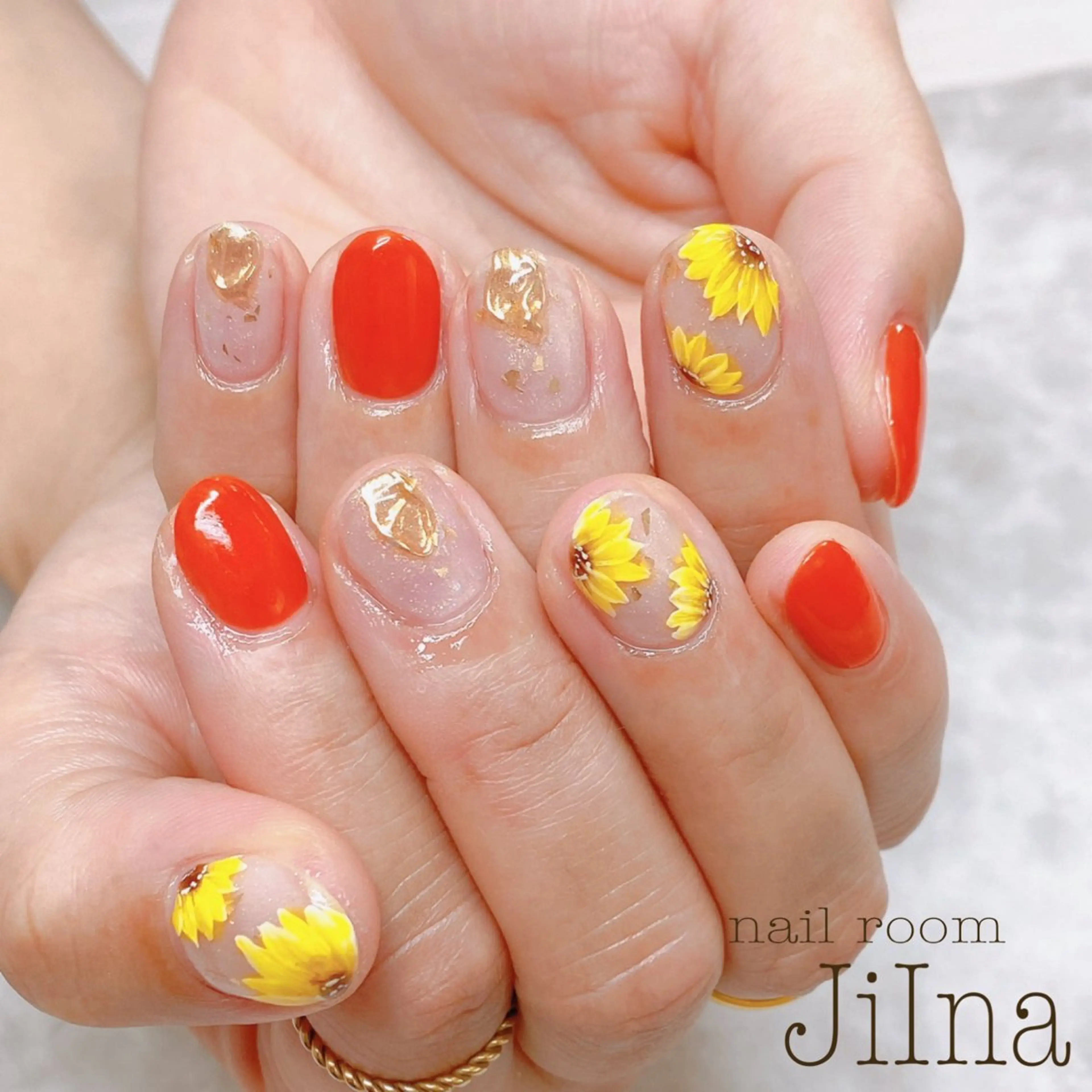 ネイル 持ち込み JiIna nailのネイルデザイン