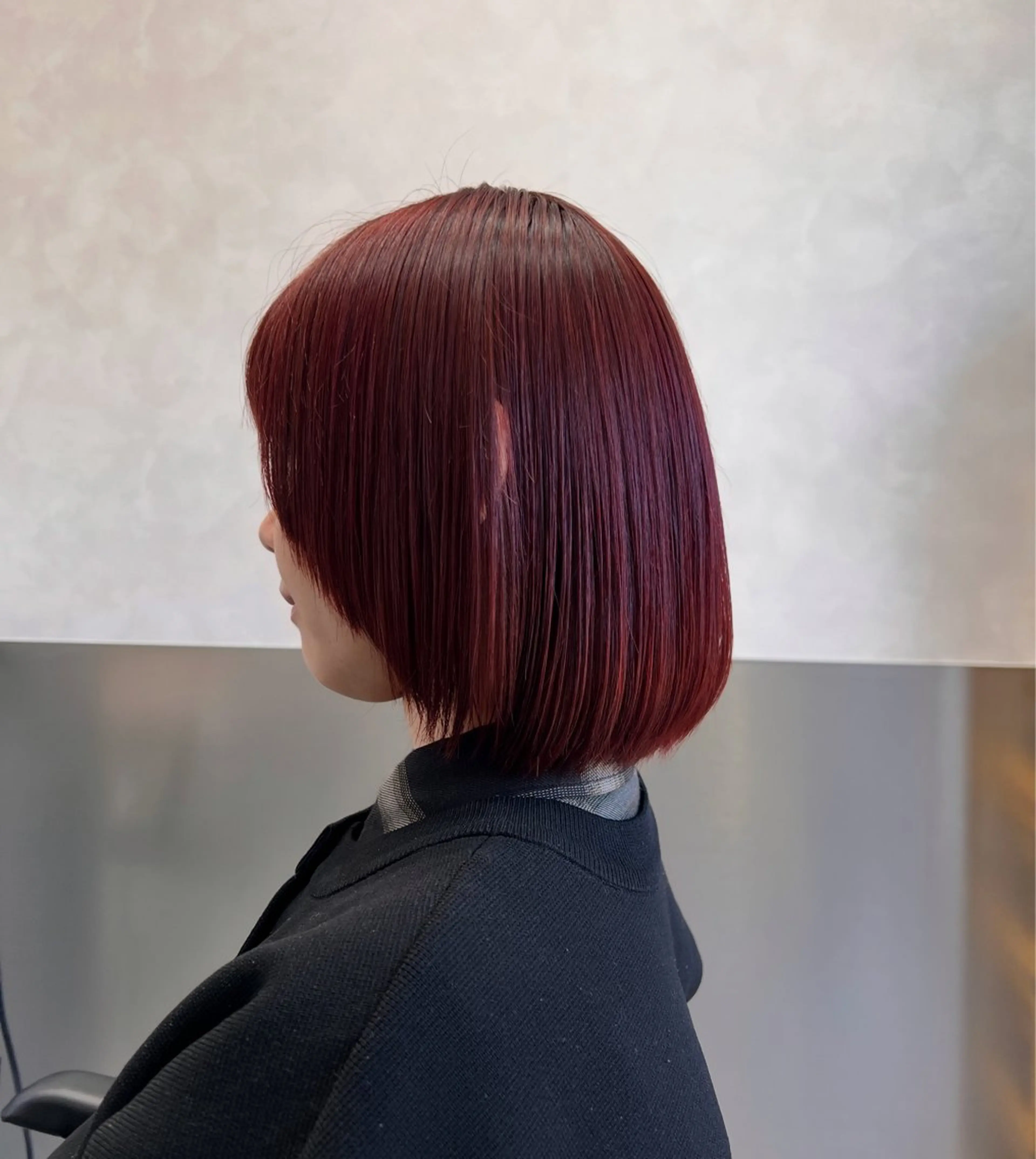 ショート カラー happy  man 🌸血色カラー🌸のヘアスタイル