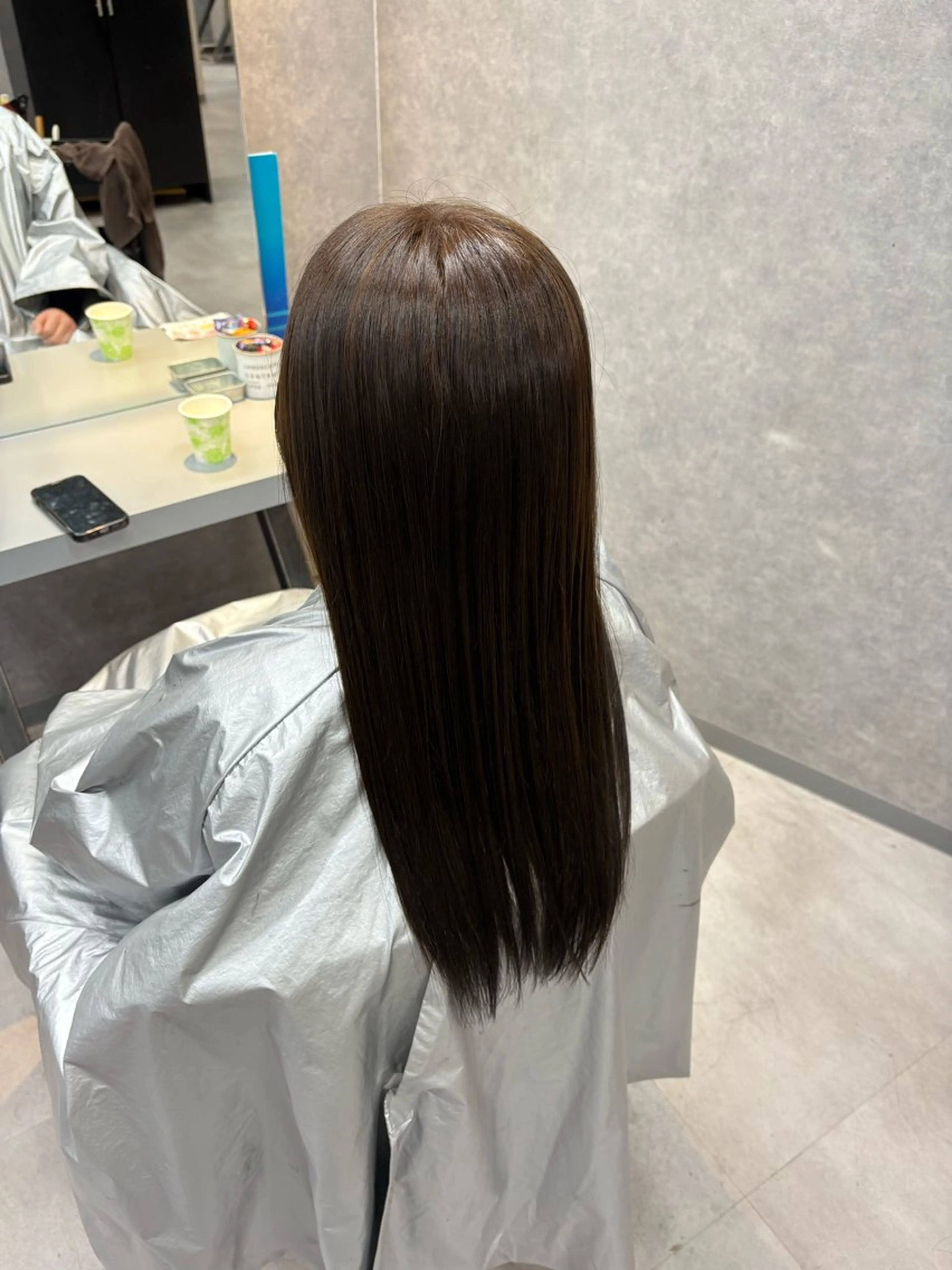 【ブリーチなし】ダブルカラー+カット+3stepトリートメントの写真