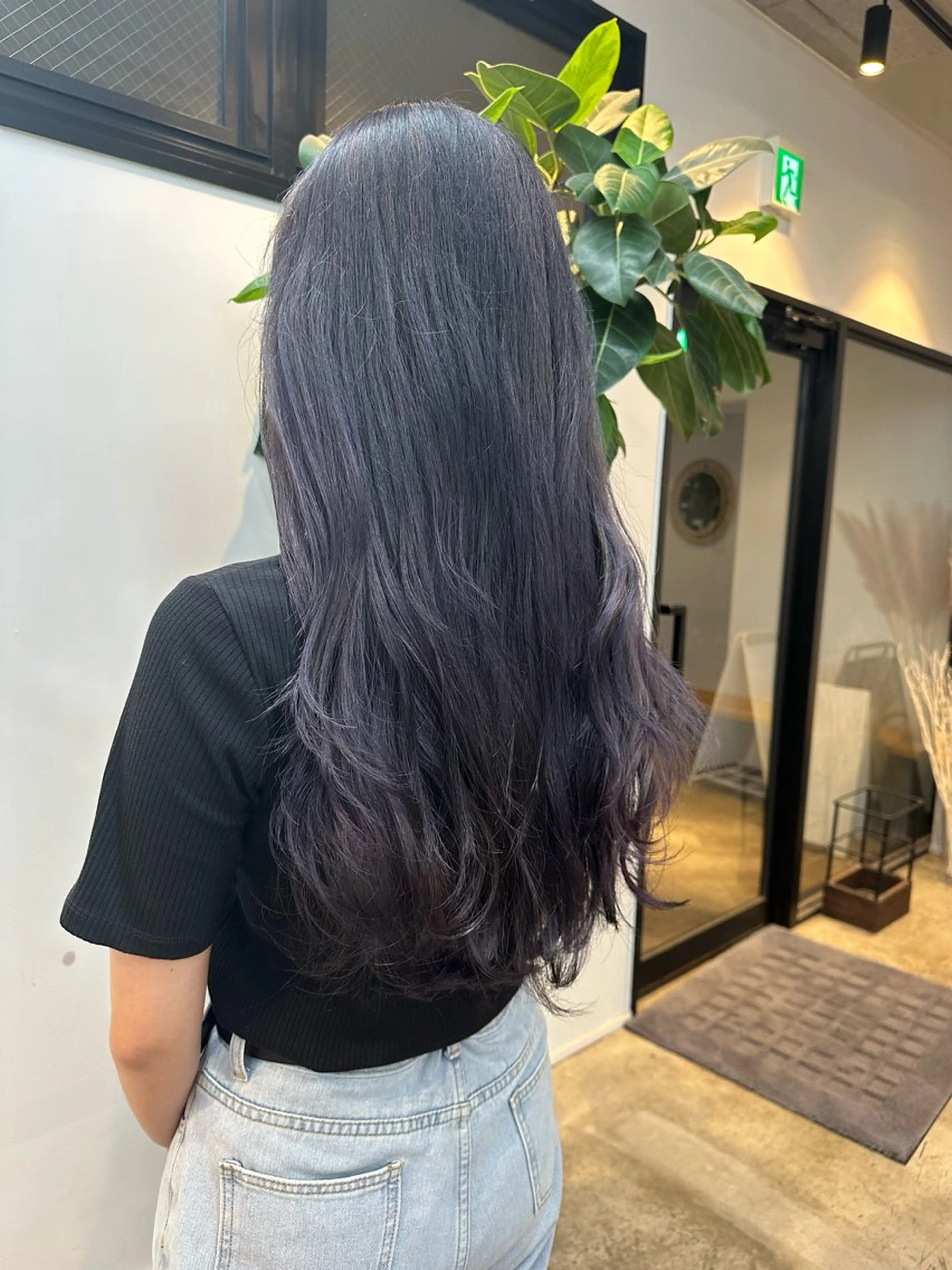 セミロング カラー カット ヘアカラー トリートメント yuika .のヘアスタイル