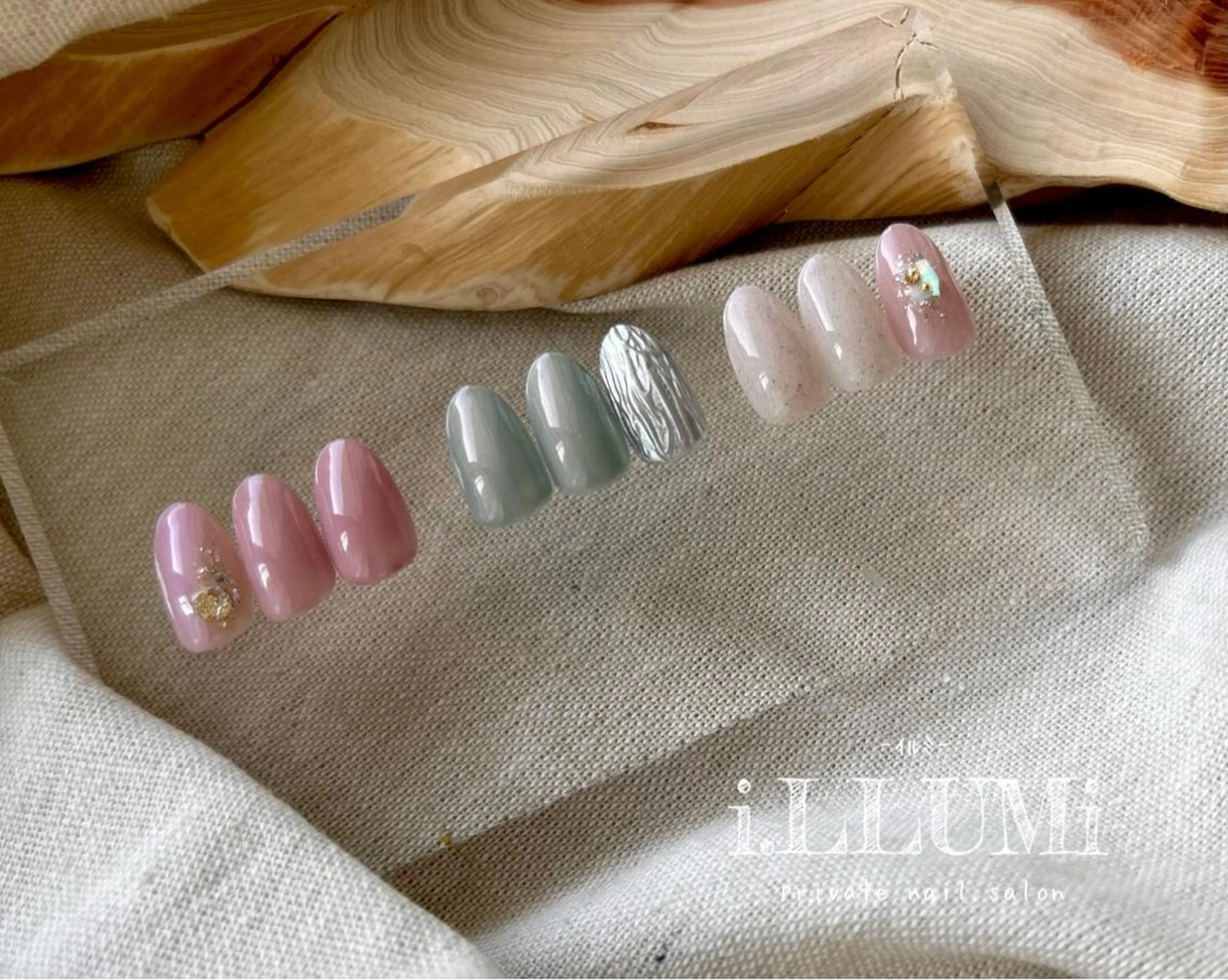 ネイル ジェルネイル private  nail salon i.LLUMi所属・i.LLUMi nailのネイルデザイン