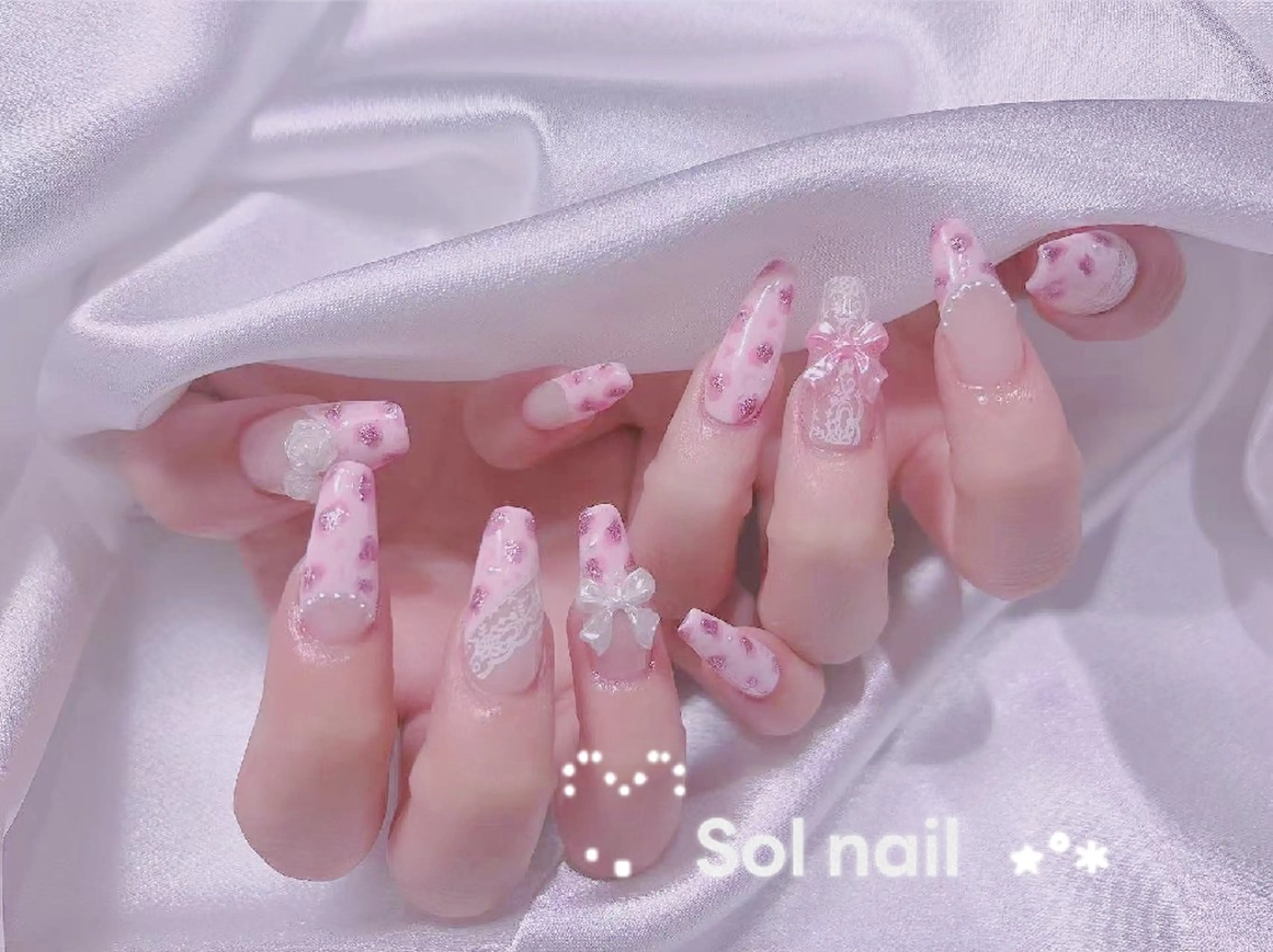 ネイル ハンドネイル ハンドケア パラジェル＆フィルイン取り扱いサロンSol Nail所属・Sol Nail ミネのネイルデザイン