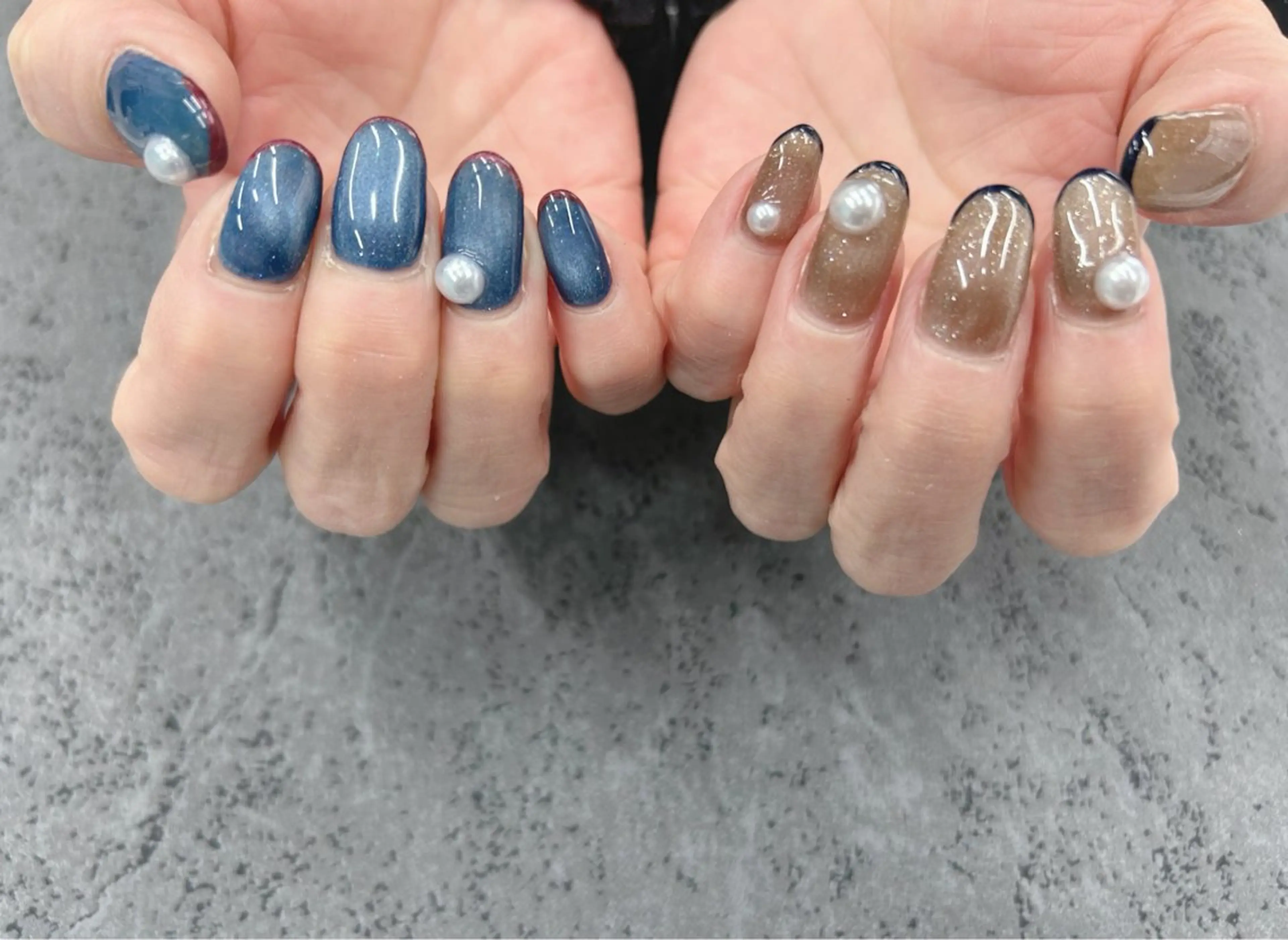 ネイル フレンチネイル ハンドネイル Nail Salon agré所属・agré ネイルサロン　アグレのネイルデザイン