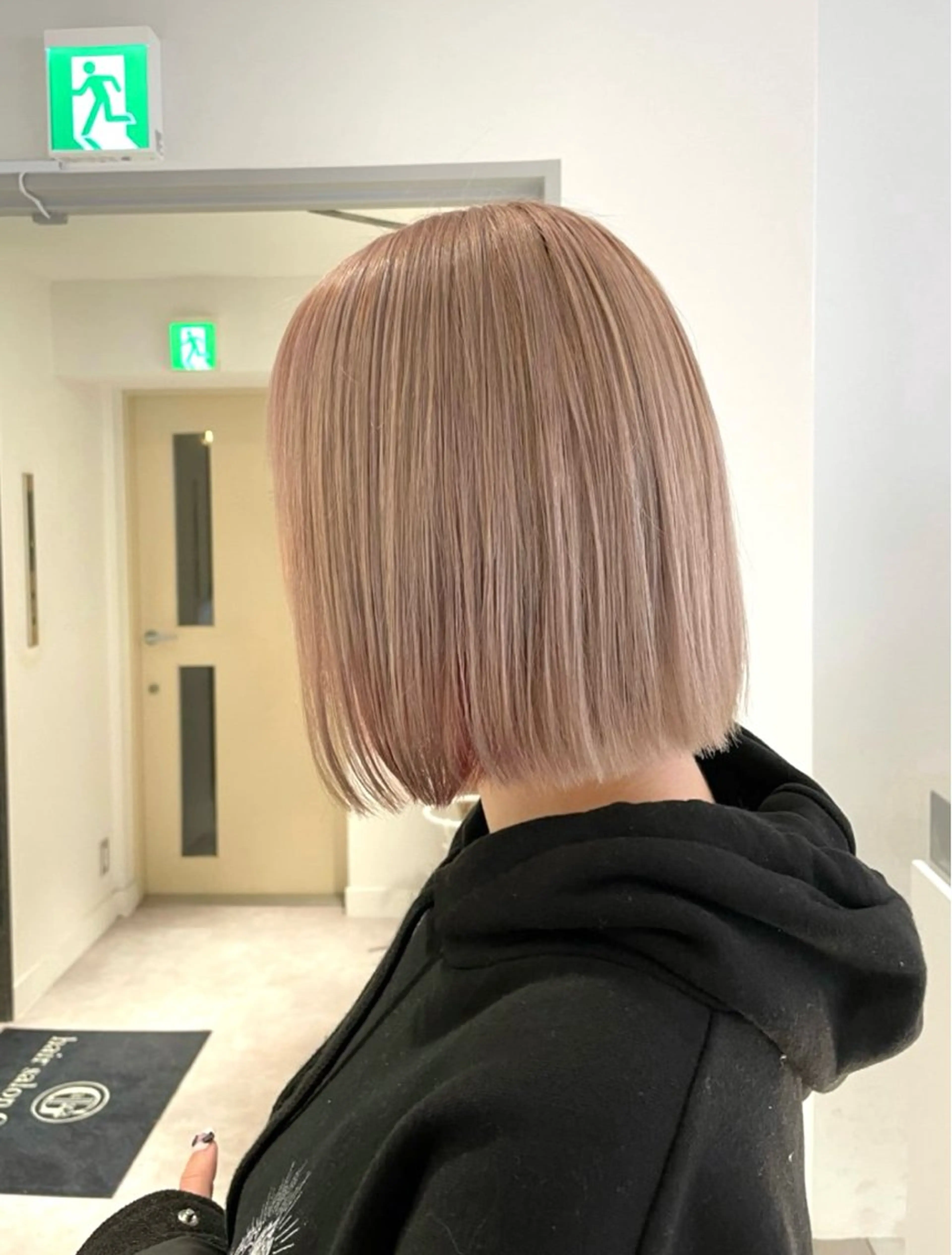 ミディアム カラー 風香🪼レイヤー /透明感カラーのヘアスタイル