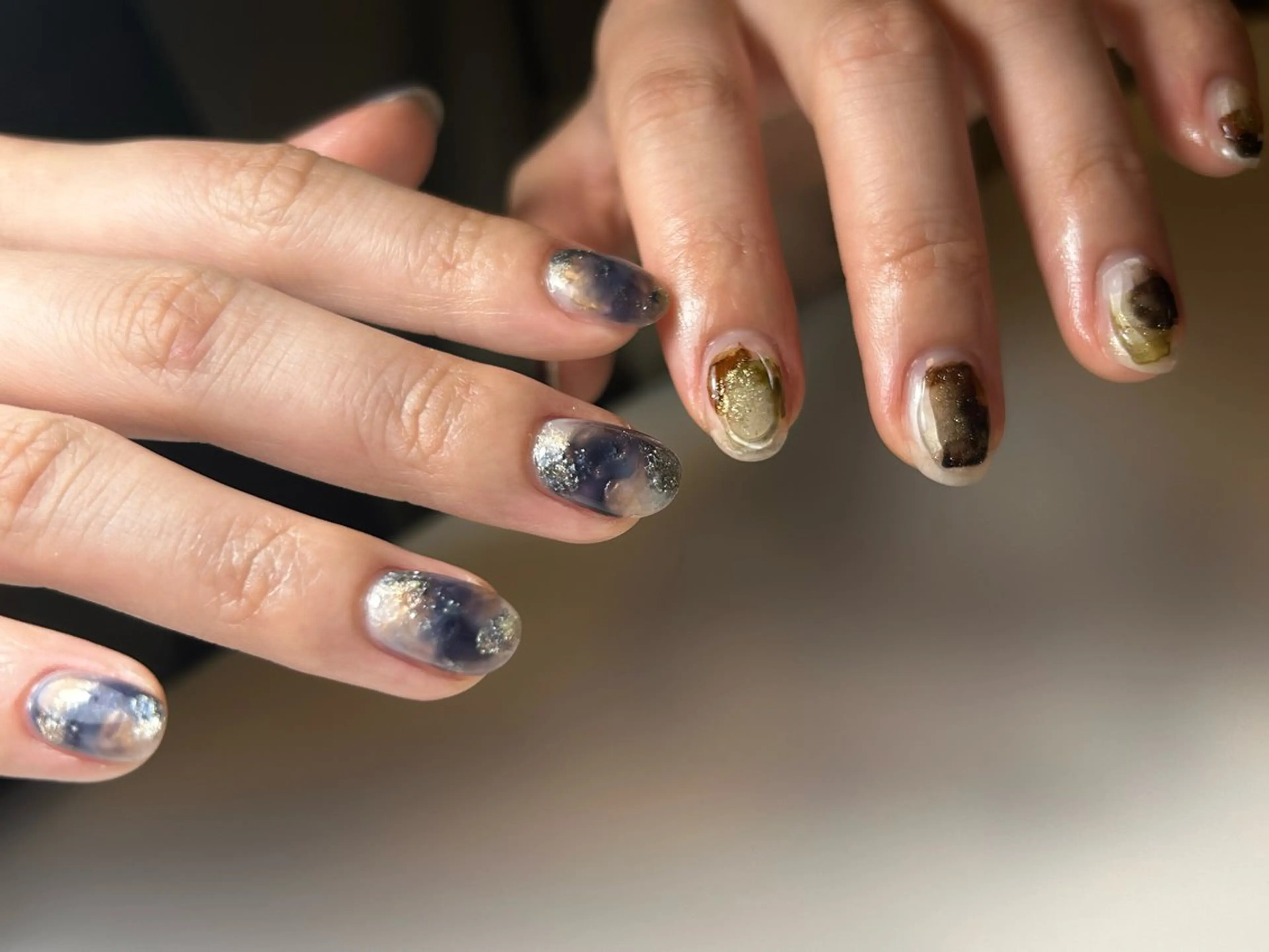 ネイル ニュアンスネイル ハンドネイル Ao. Nailのネイルデザイン