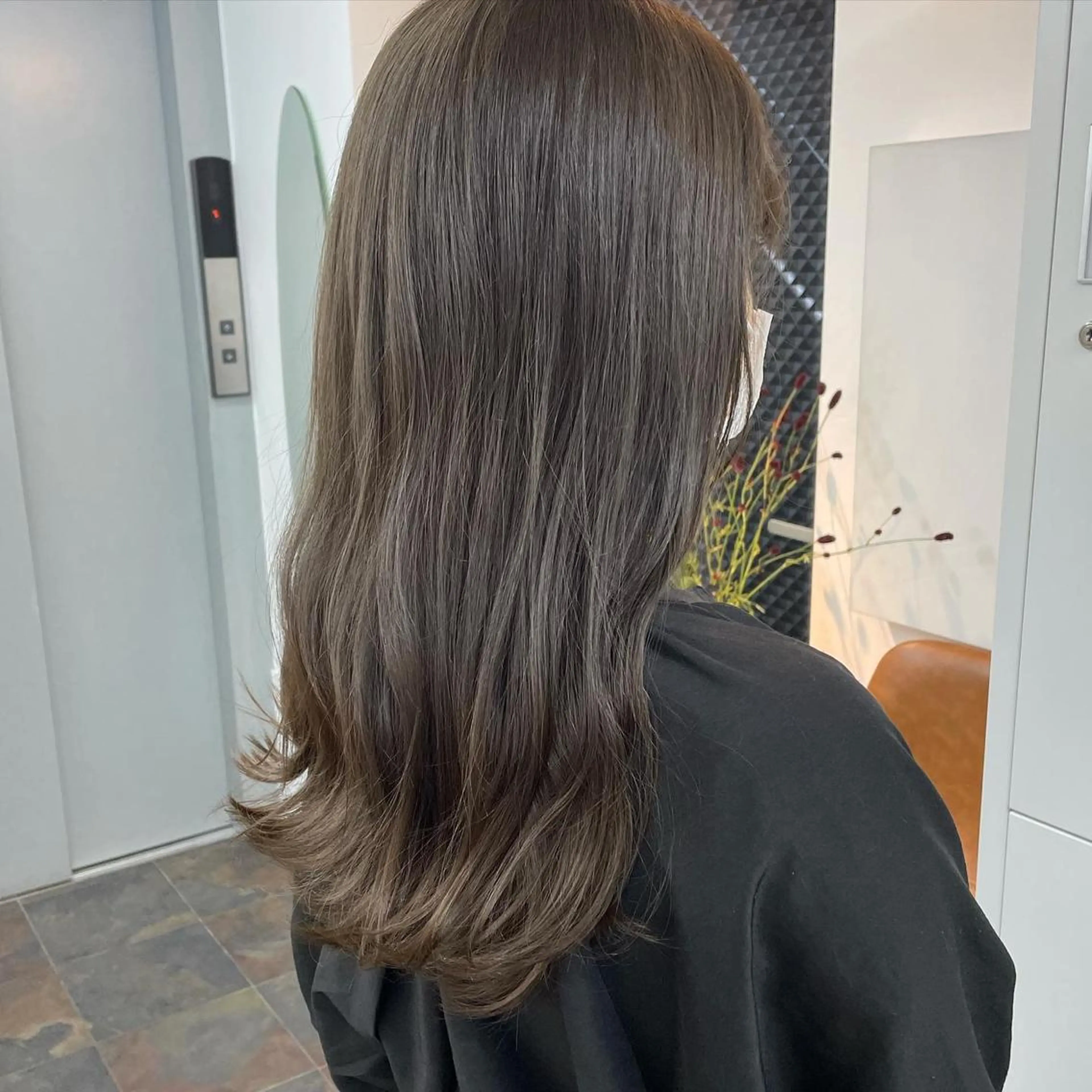 ロング ヘアカラー トリートメント 🌼たけや みのり🌿のヘアスタイル