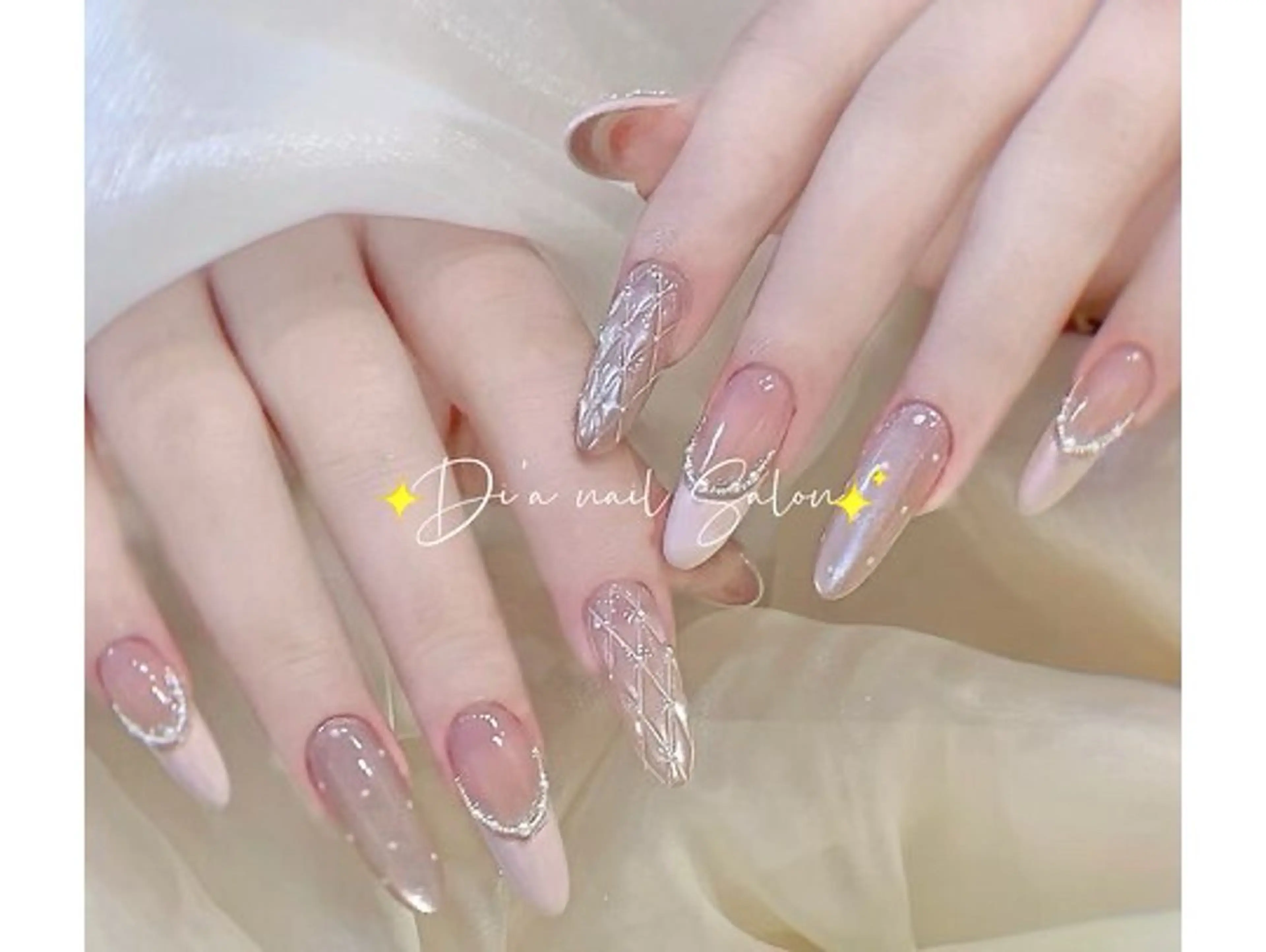 ロング 戸井田 静香のネイルデザイン