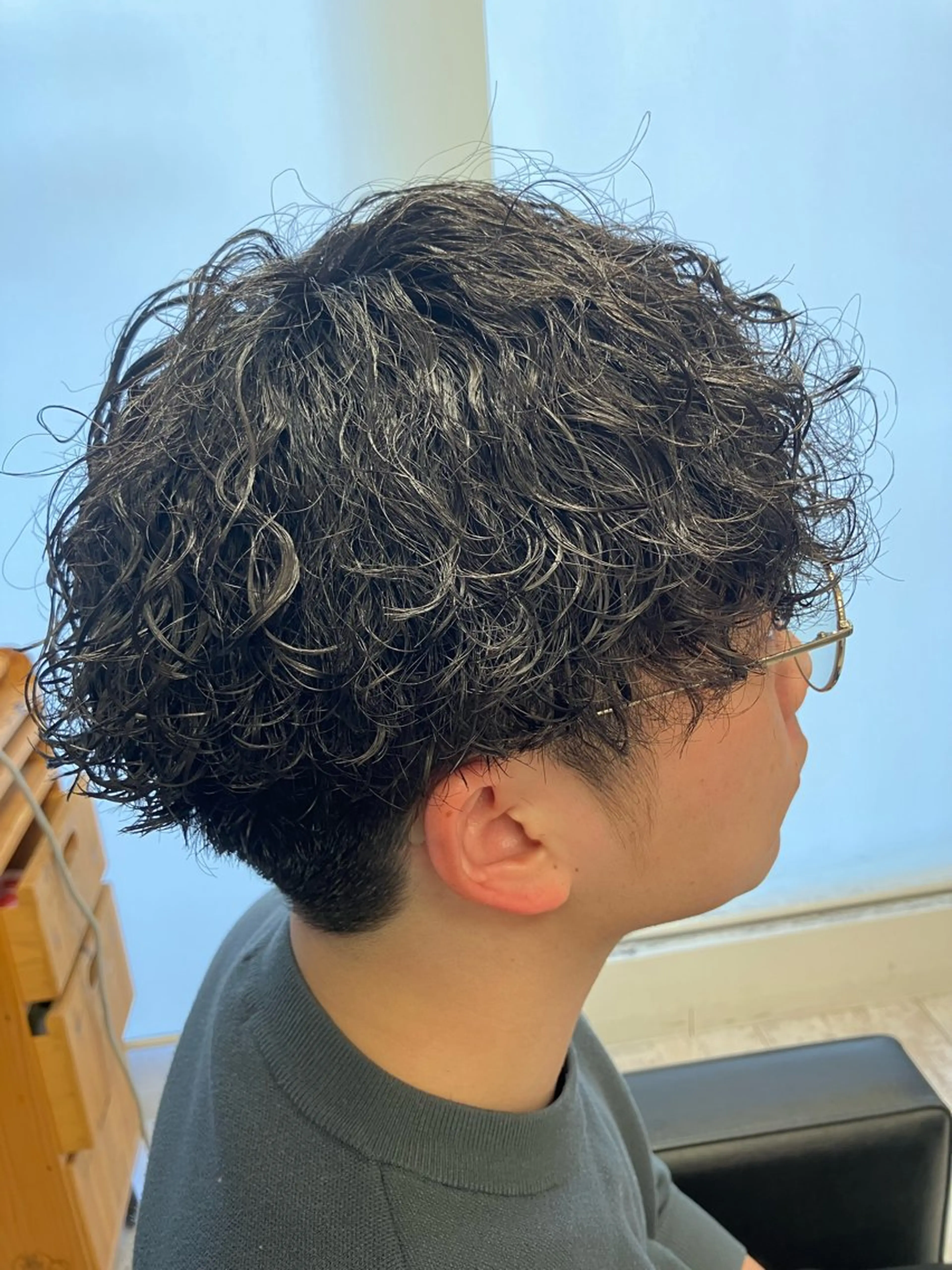 パーマ メンズ カット パーマ メンズ特化/パーマ/ フェードWATARUのヘアスタイル