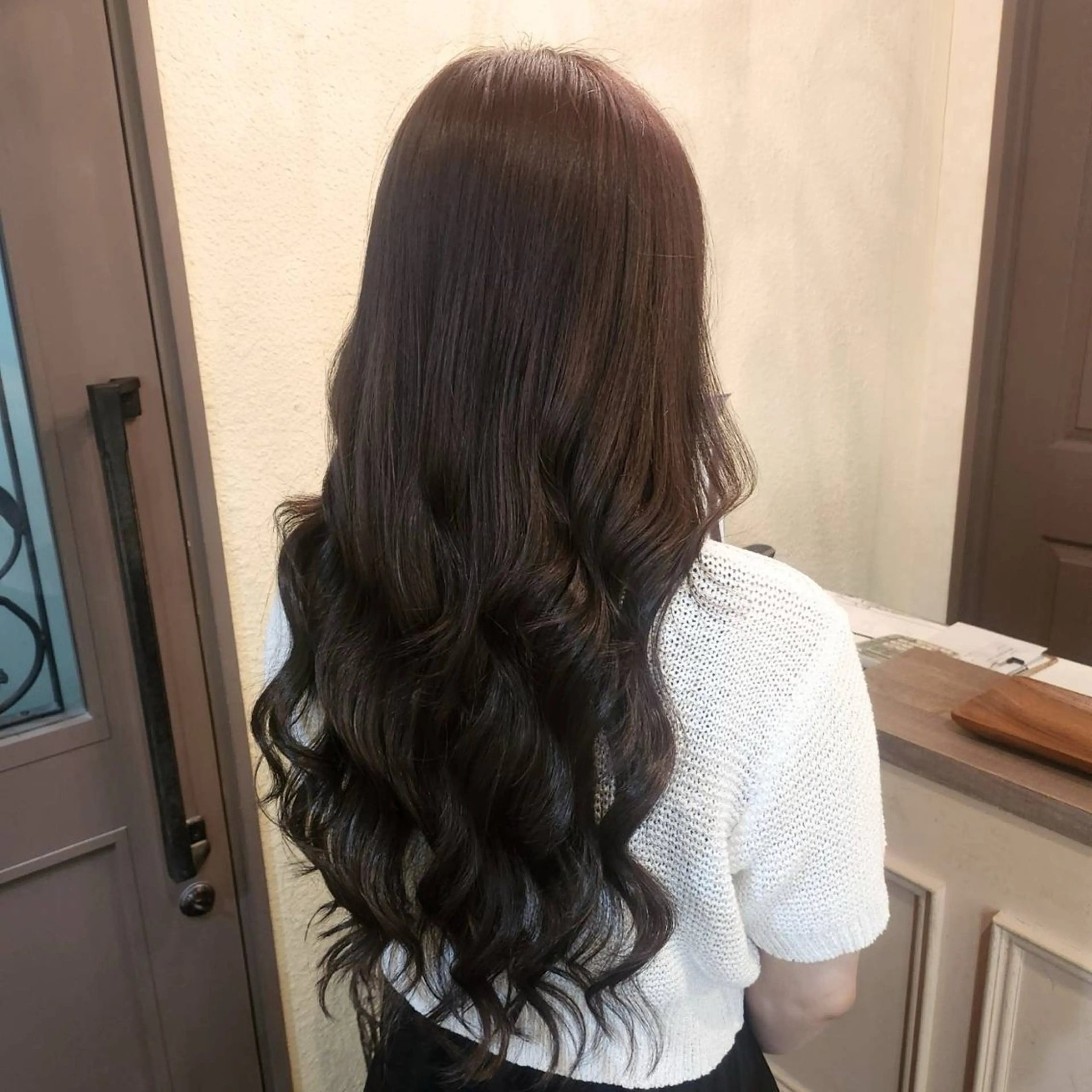 ロング ヘアアレンジ シールエクステ エクステ ロング カット エクステ MagicMush ✴︎シールエクステのヘアスタイル