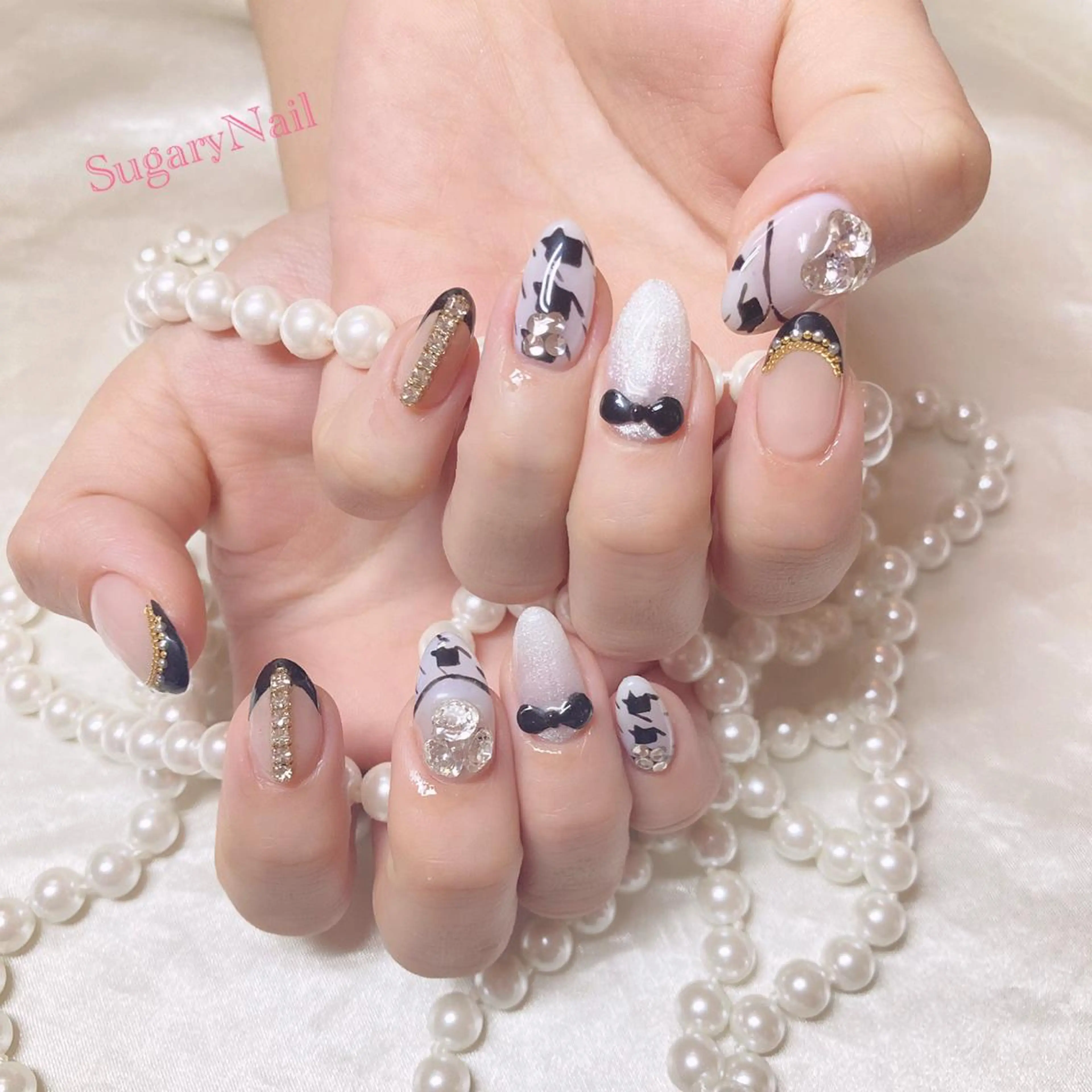 ネイル アートネイル ハンドネイル SugaryNail Rinaのネイルデザイン