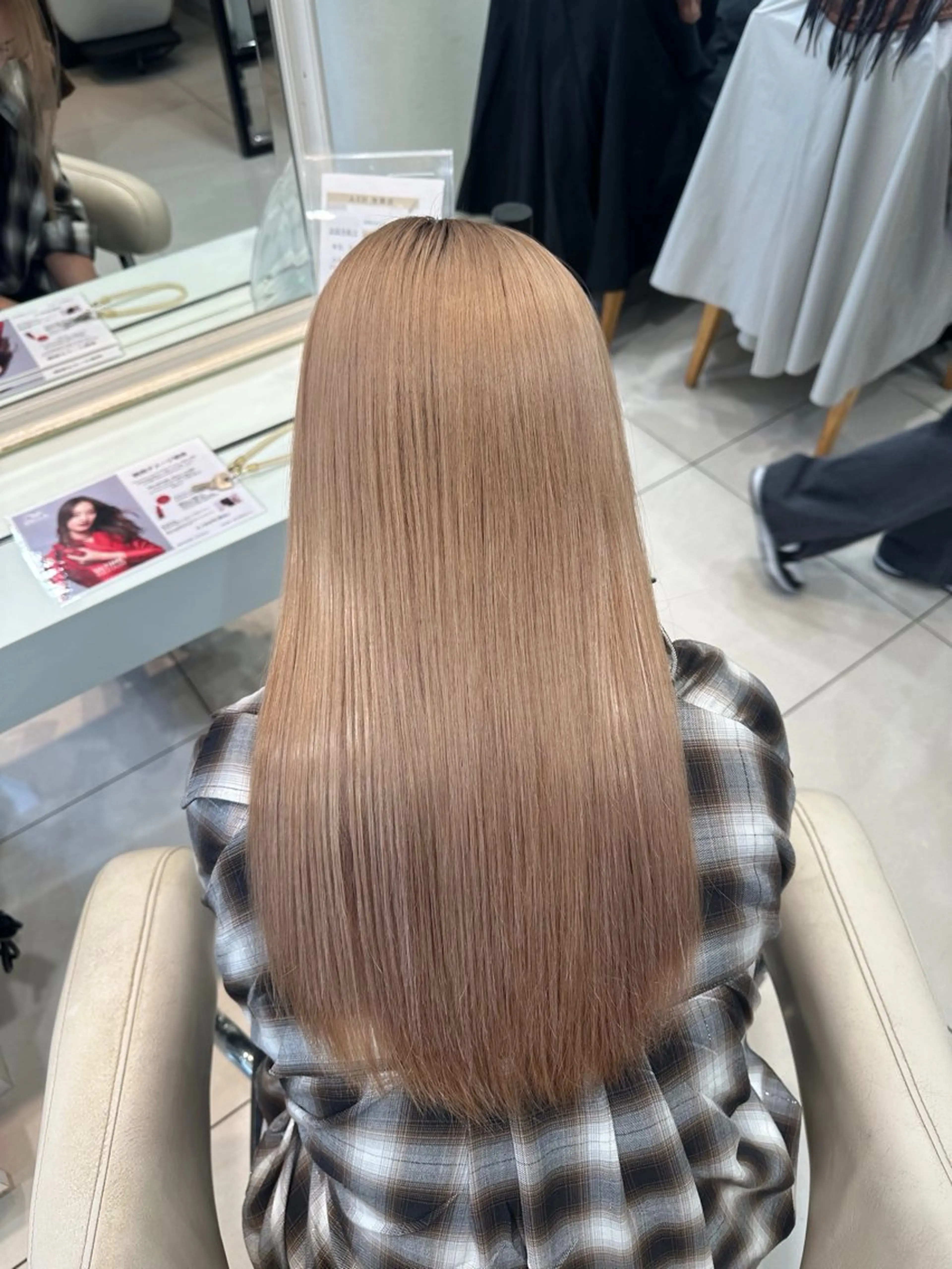 ロング カラー ‪❥ブリーチ💗 MIKUのヘアスタイル