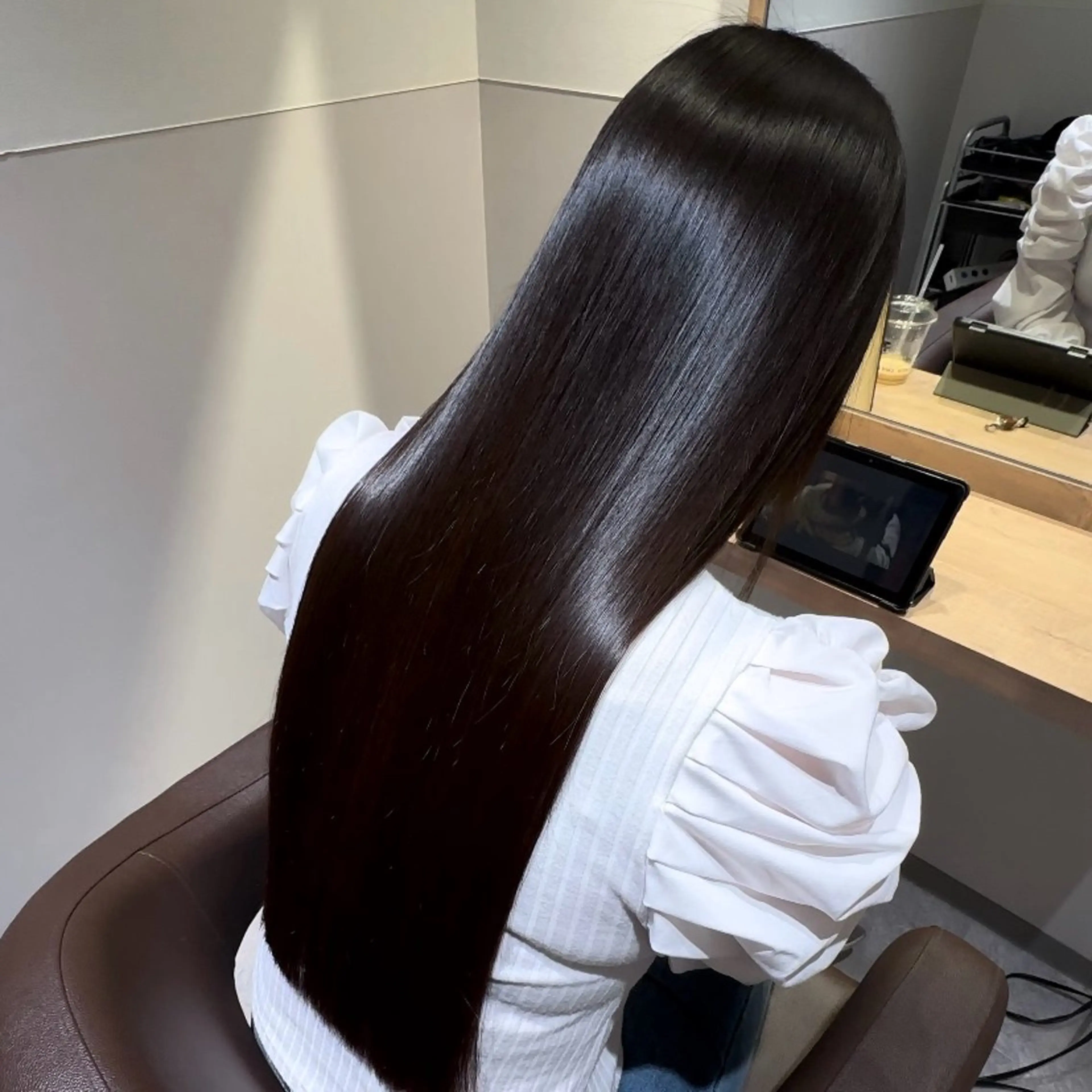 髪質改善トリートメントの写真