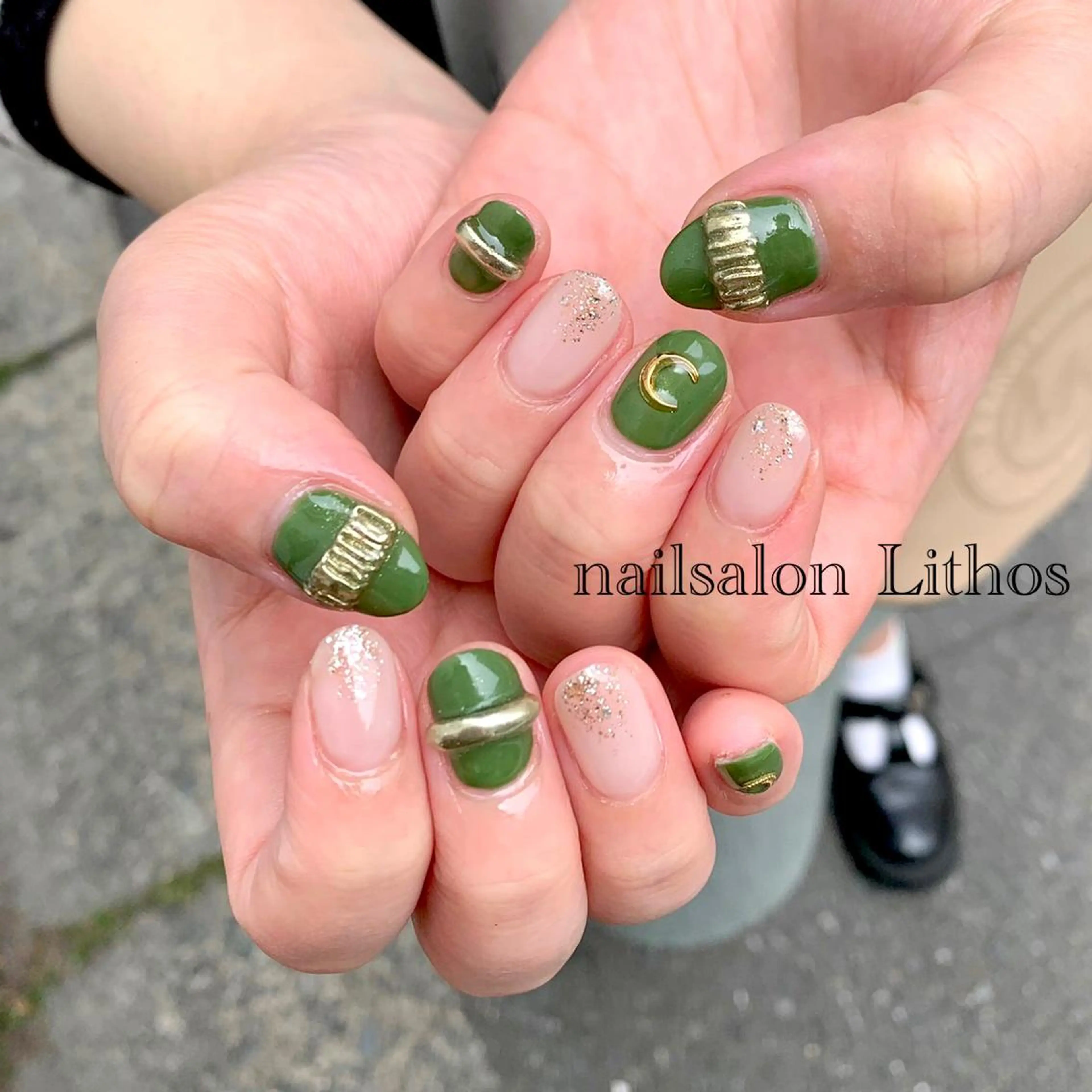 ネイル ハンドネイル nailsalon Lithos所属・nailsalon Recontreのネイルデザイン