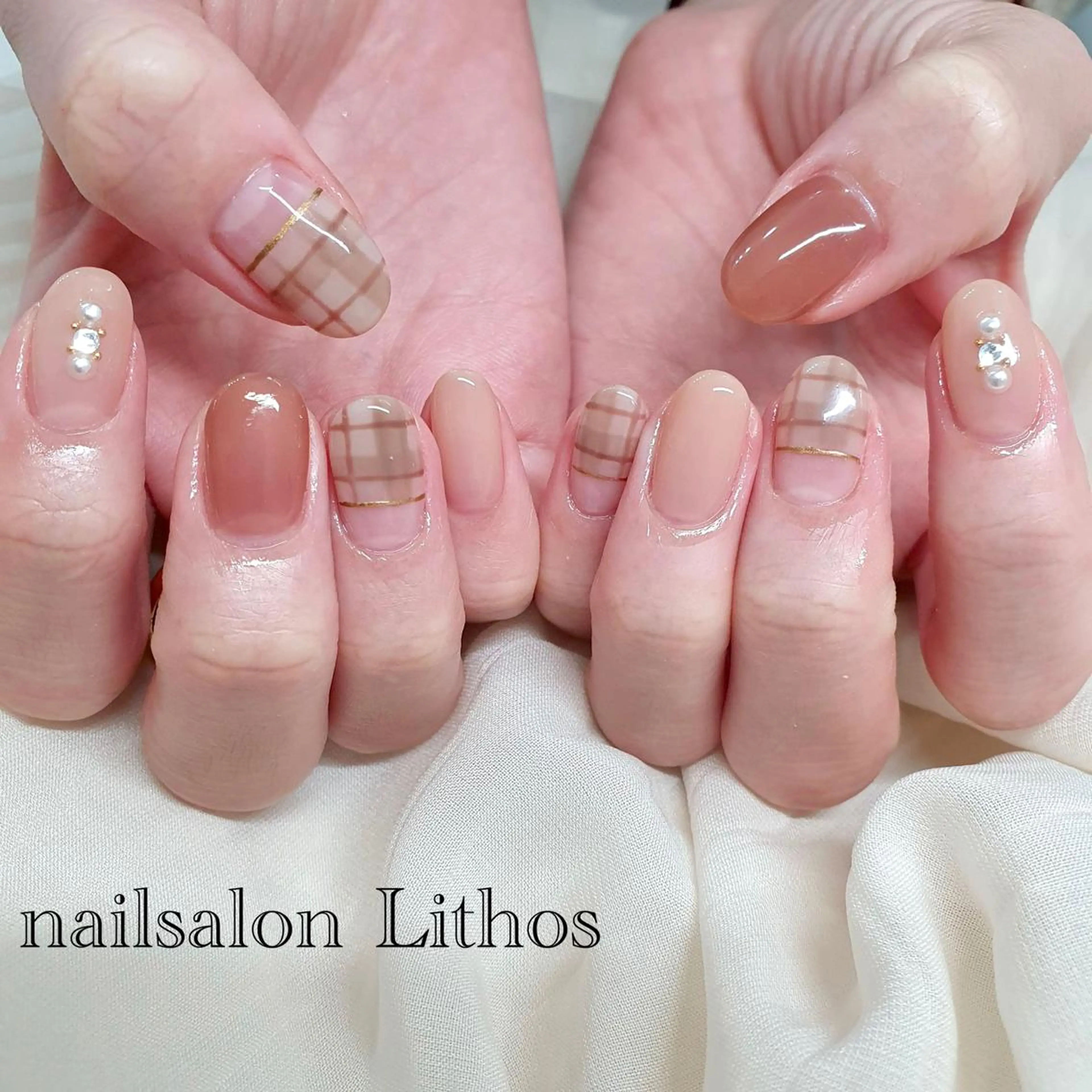 ネイル ハンドネイル nailsalon Lithos所属・nailsalon Recontreのネイルデザイン