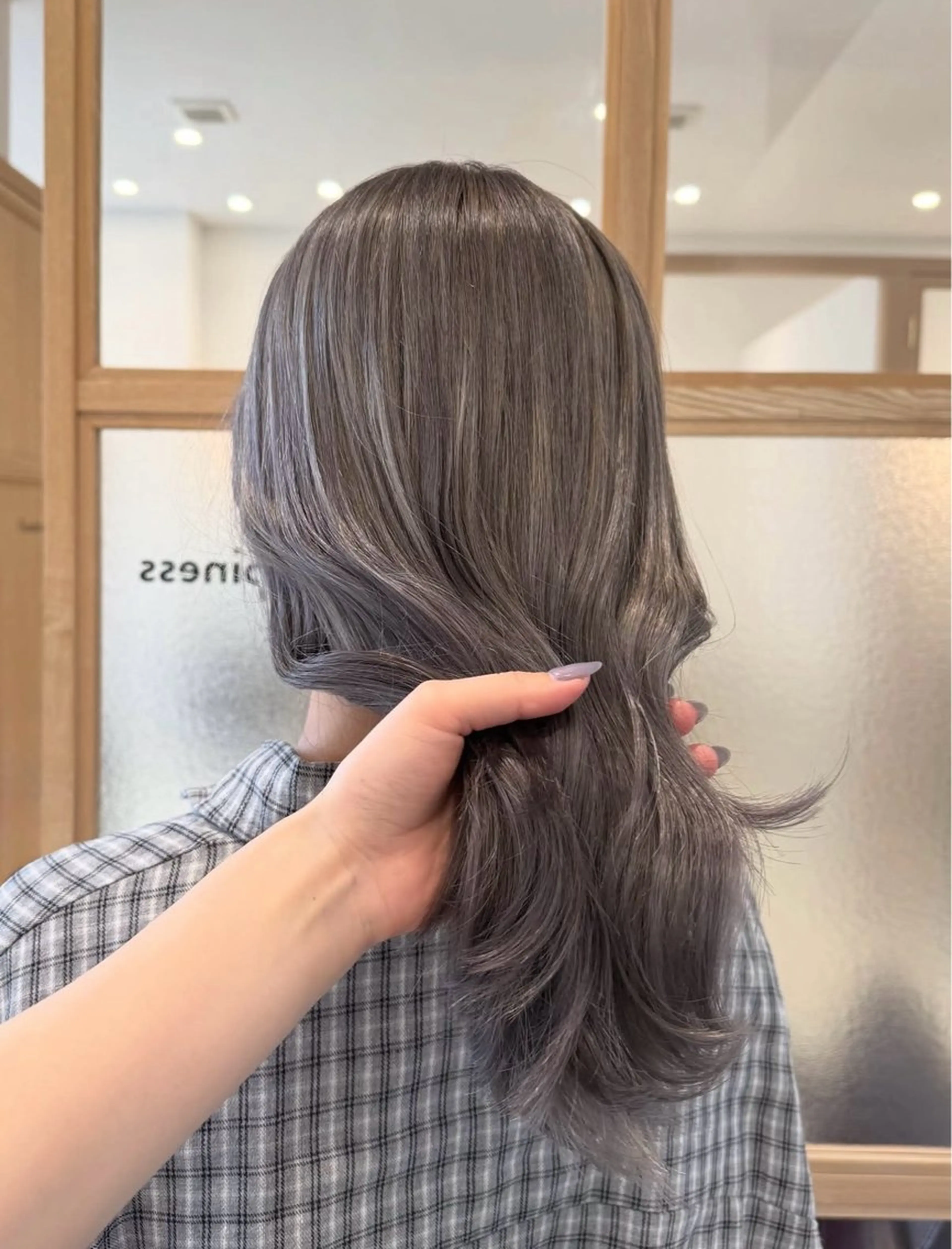 ミディアム カット ヘアカラー トリートメント GO TODAY SHAiRE SALON 原宿Stella店所属・𓍯柔らかhair 𓍯 yukinoのヘアスタイル