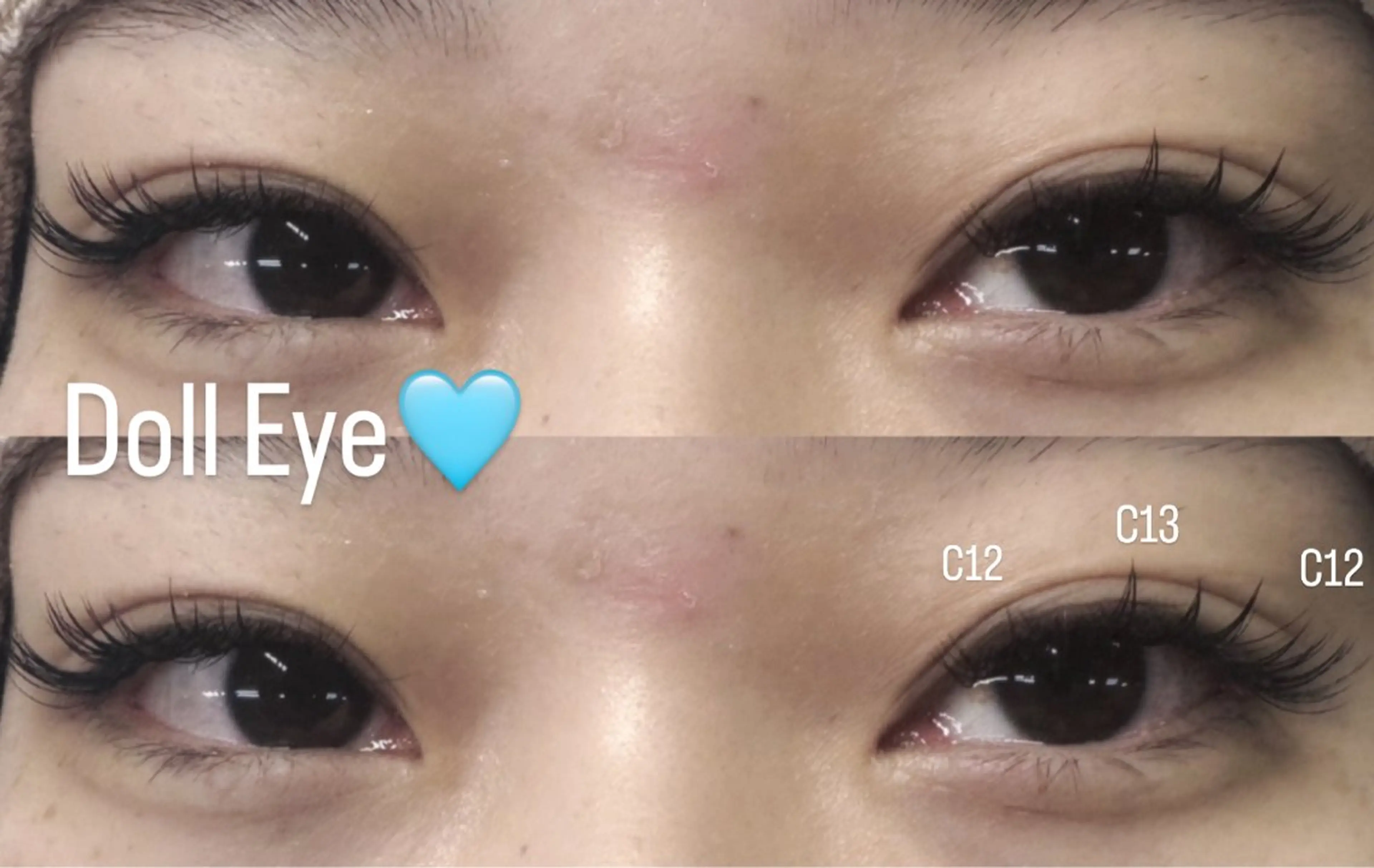 マツエク・マツパ Cカール ミンク MAQUIA泉中央店 相馬のマツエク・マツパデザイン