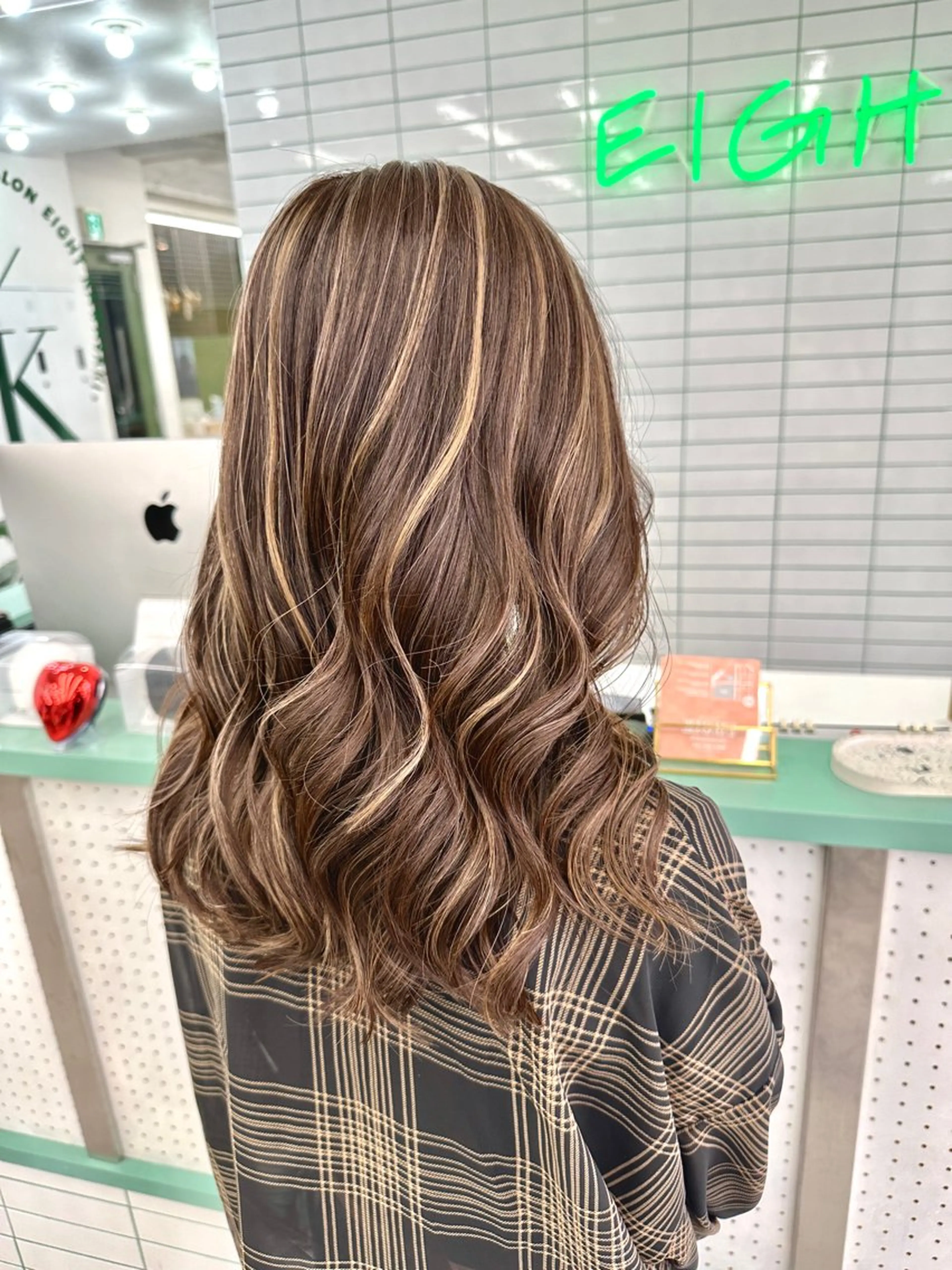 🌓際立つ筋感🌗コントラストハイライト+カット+艶Tr♻️の写真