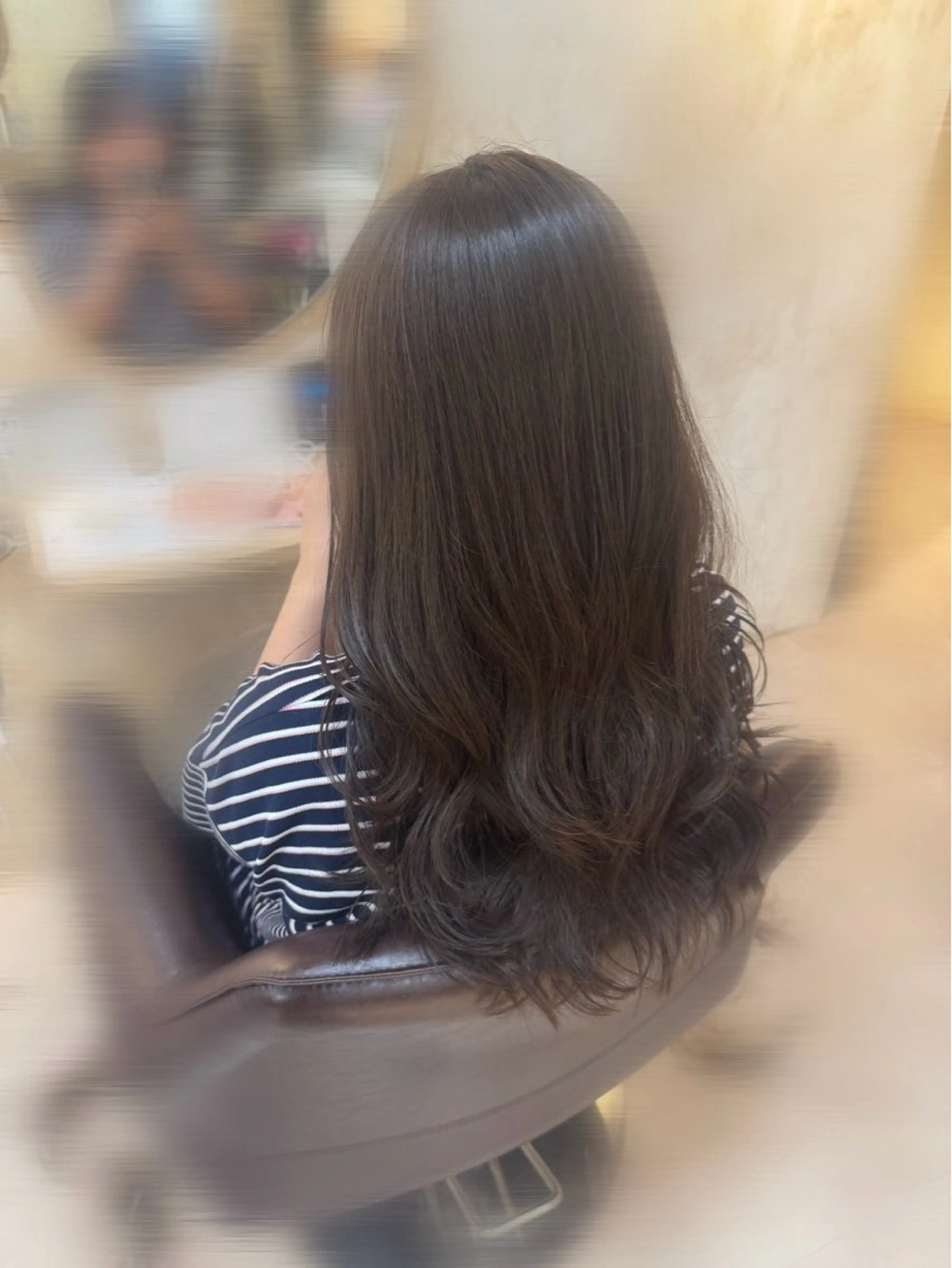 カラー ブリーチ ブリーチなしカラー ヘアカラー のぞみ/透明感カラー /トリートメントのヘアスタイル