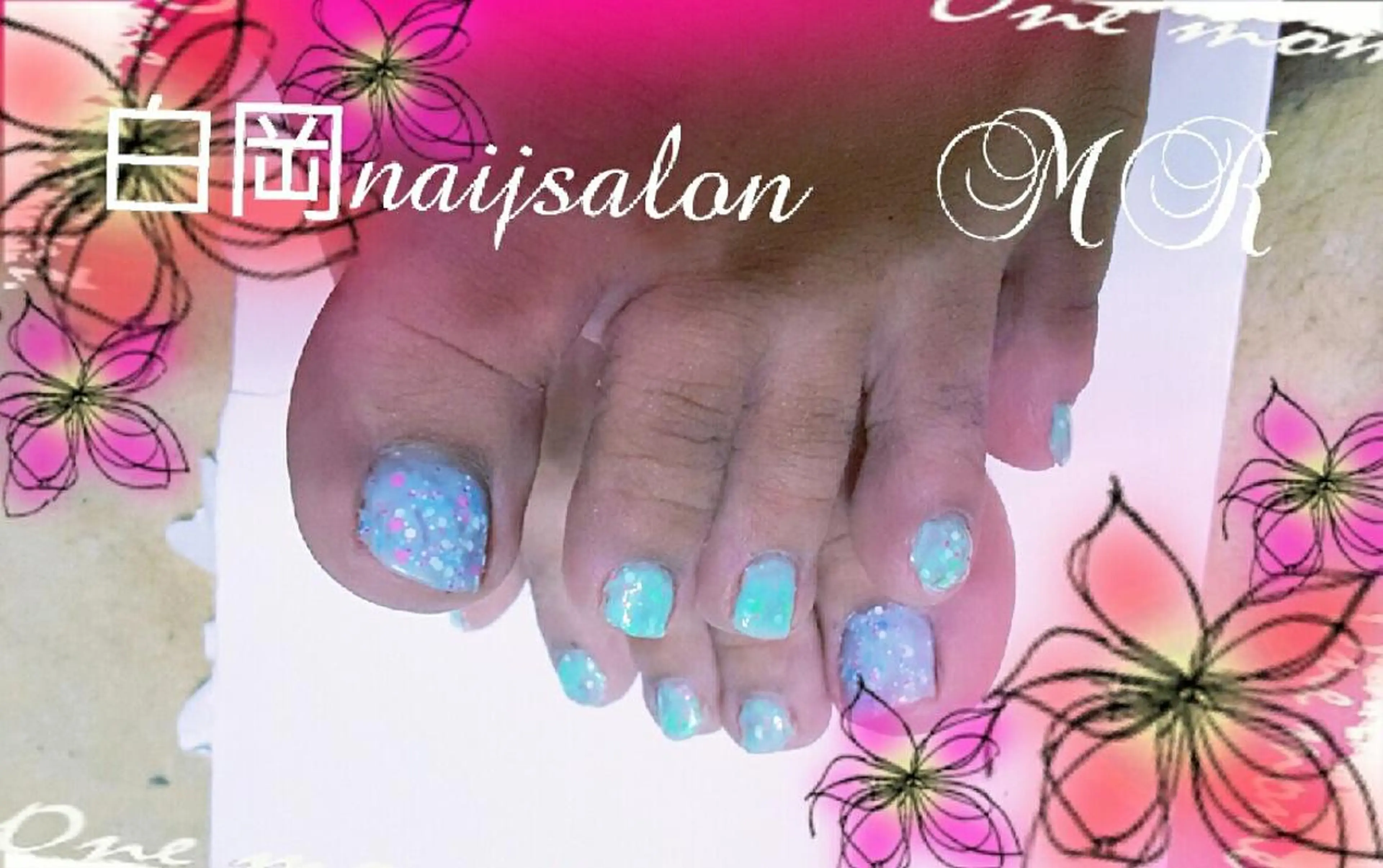 ご新規フットネイル　ご新規様はオフサービスになりますの写真