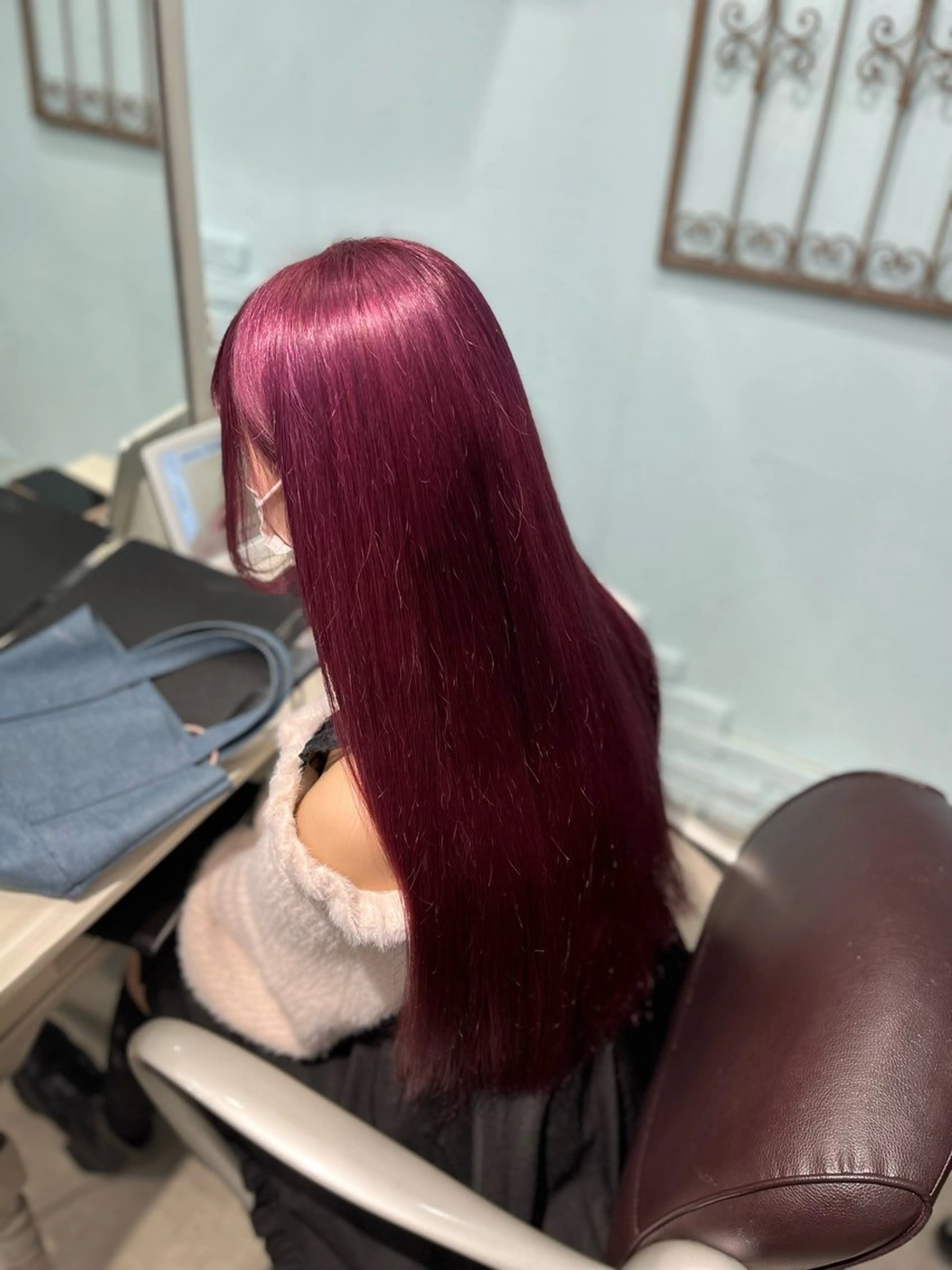 ロング カラー ヘアアレンジ ヘアカラー トリートメント ヘアセット 🩶【推しハイトーン 】yuzu🩶のヘアスタイル