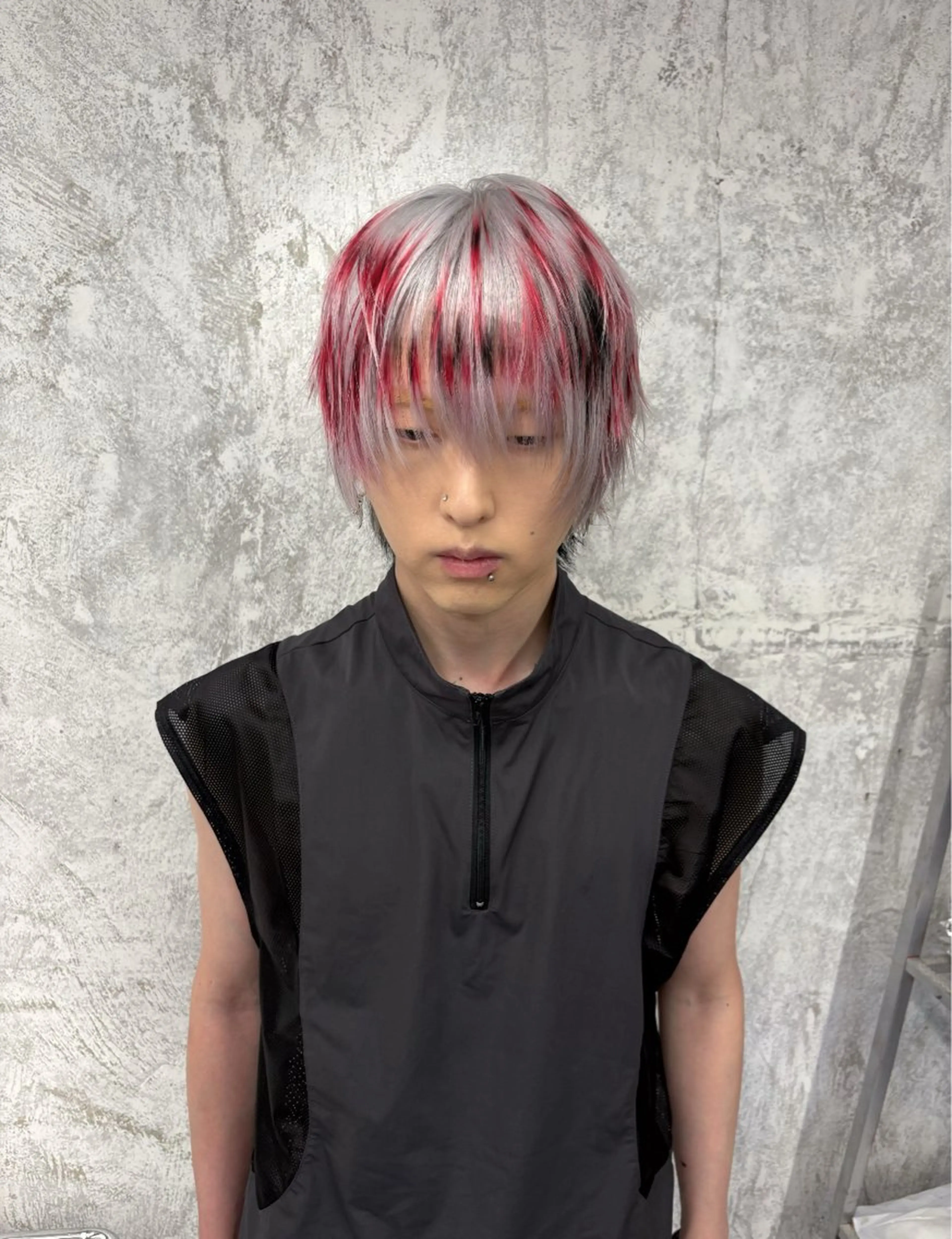 カラー メンズ デザインカラー⭐︎★ 🐆hyo🐆のヘアスタイル