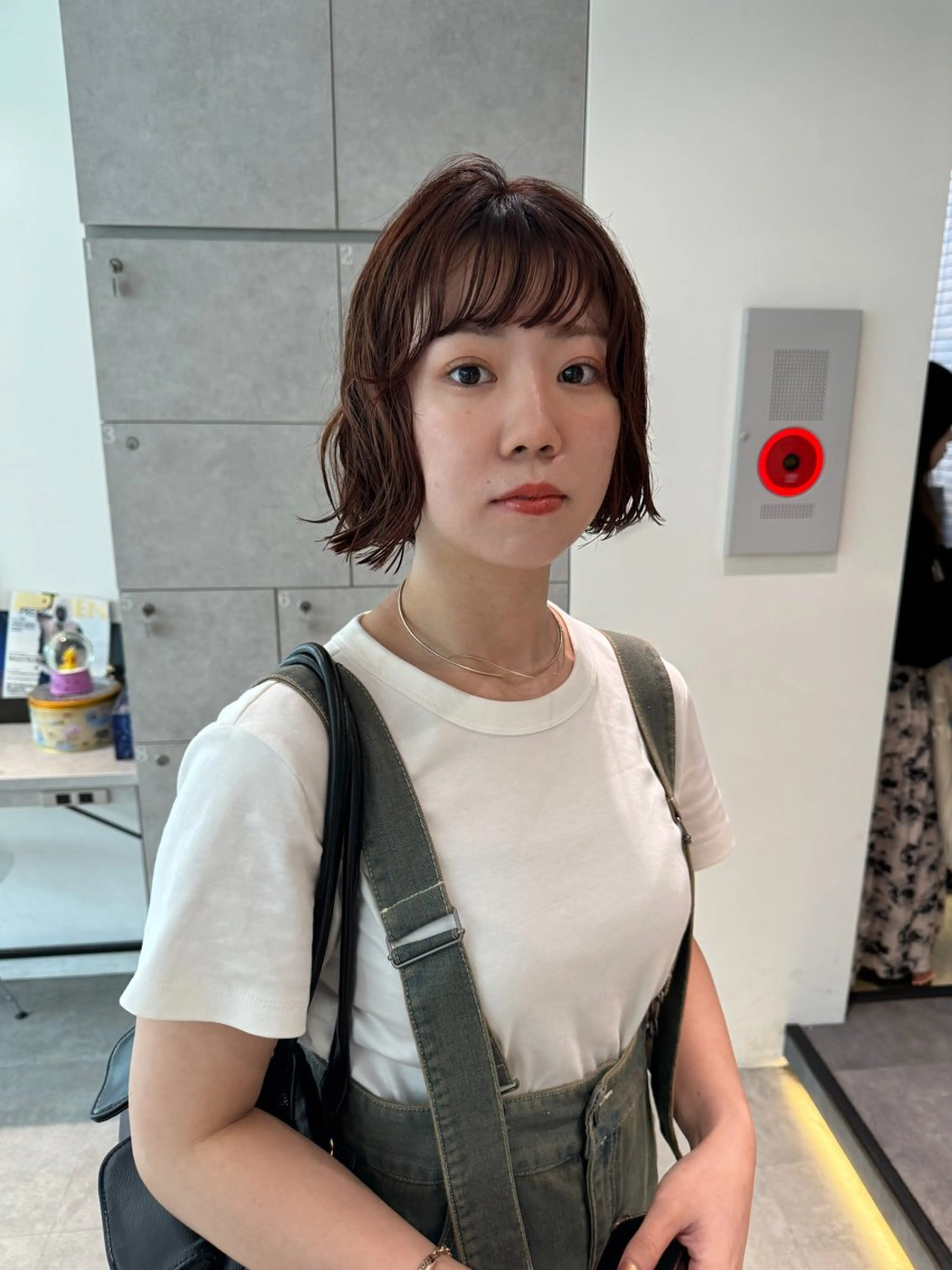 ショート パーマ ボブ カット パーマ Qin shaire salon 原宿所属・🌿パーマ/ボブ/ レイヤー/Mikiのヘアスタイル