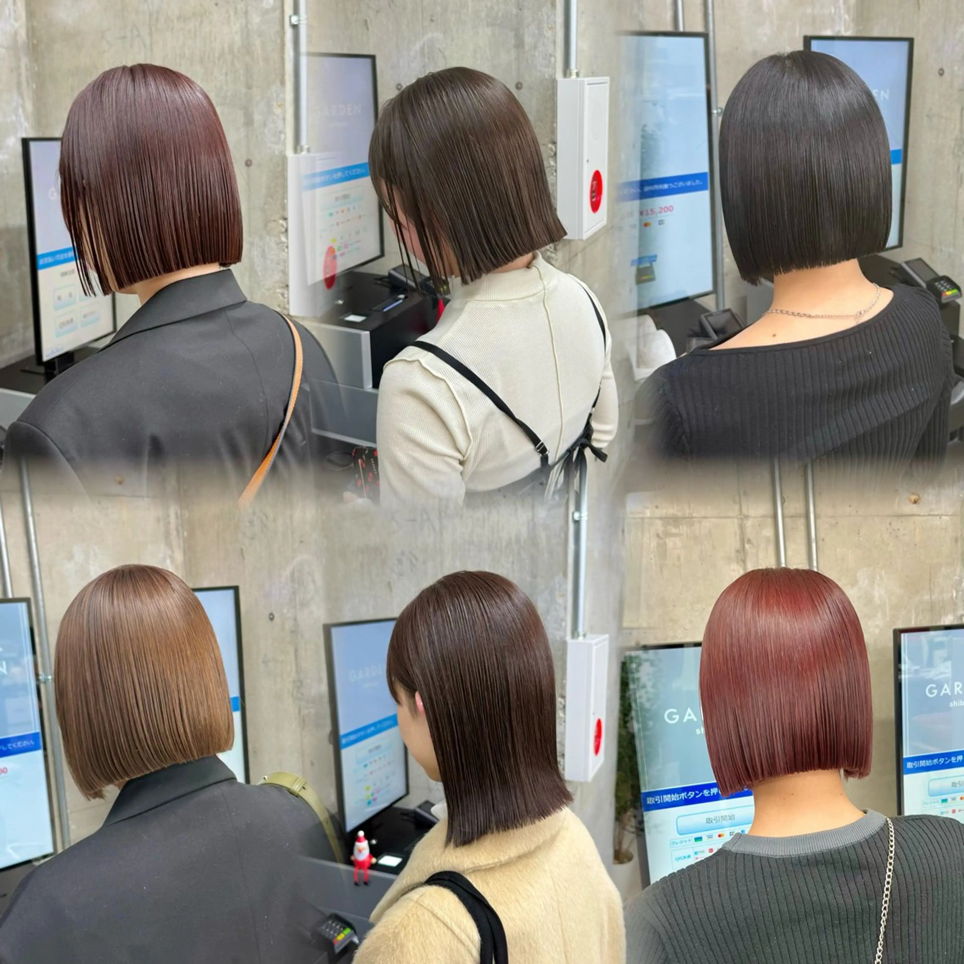 ショート 切りっぱなしボブ ボブ カット ヘアカラー トリートメント 🌸暖色カラー/ボブ 一色愛海🌸のヘアスタイル