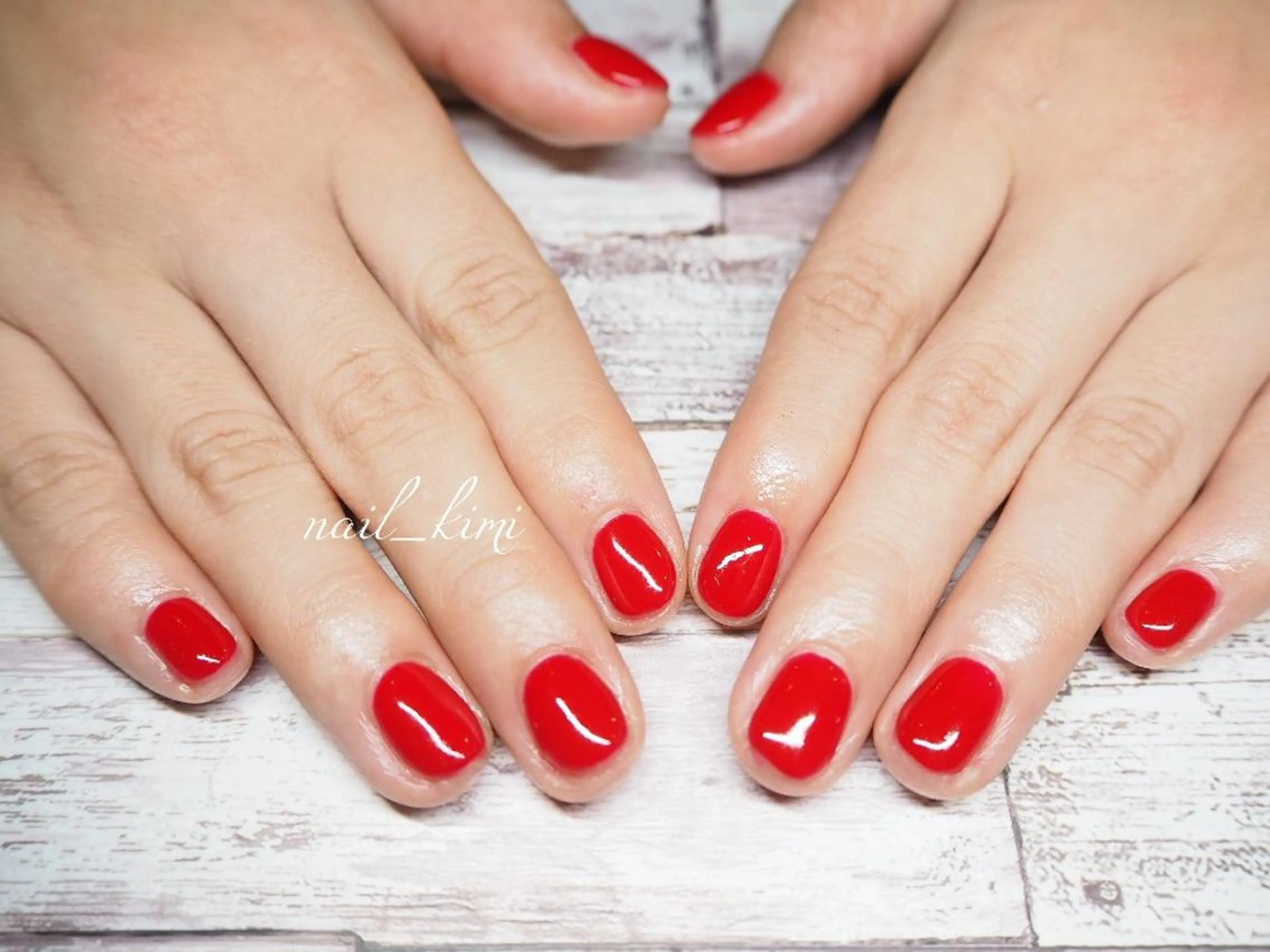 ネイル ワンカラーネイル ConneQt所属・ETHOSENSE. kimikaのネイルデザイン