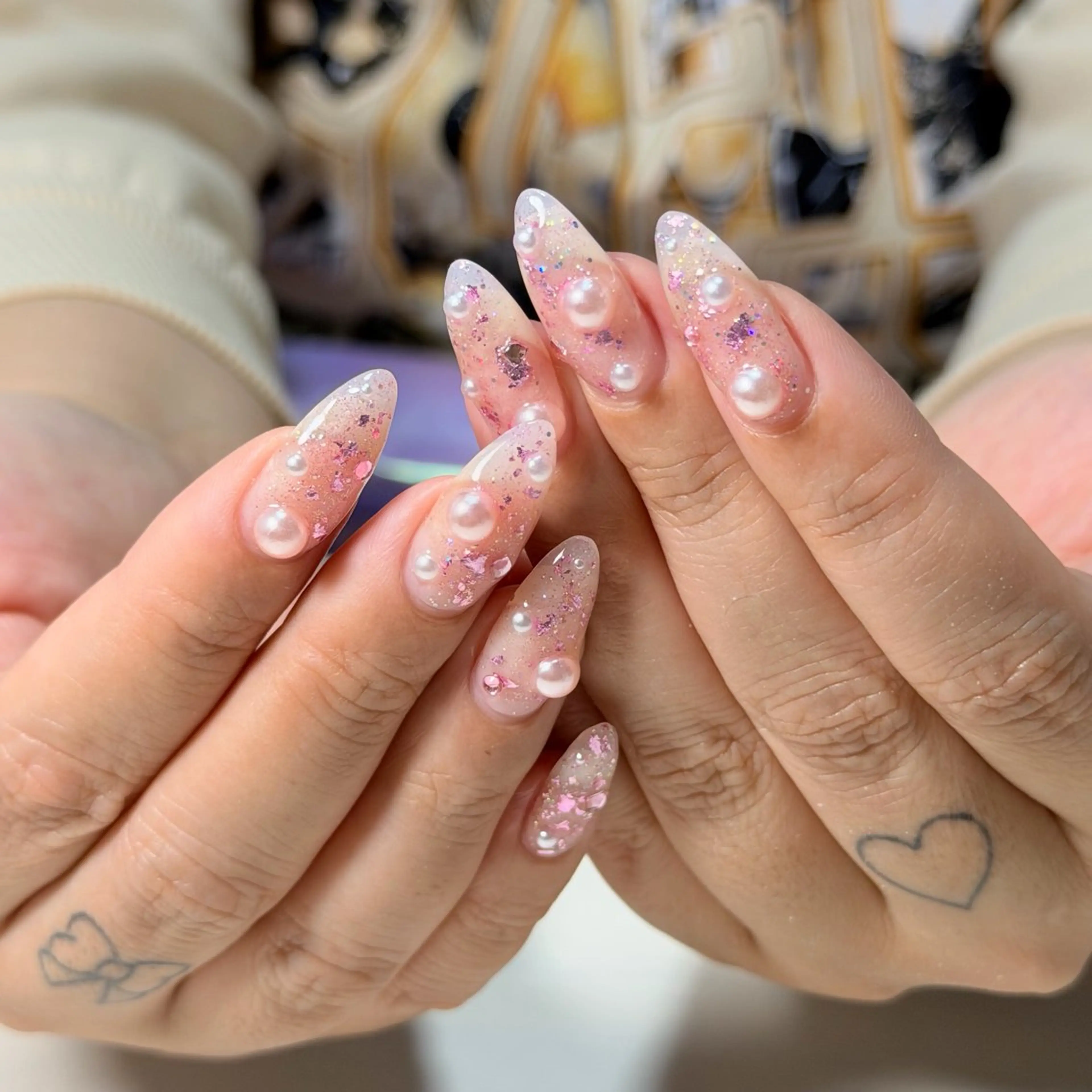 ネイル ハンドネイル soleil所属・舞鶴 奈々美のネイルデザイン