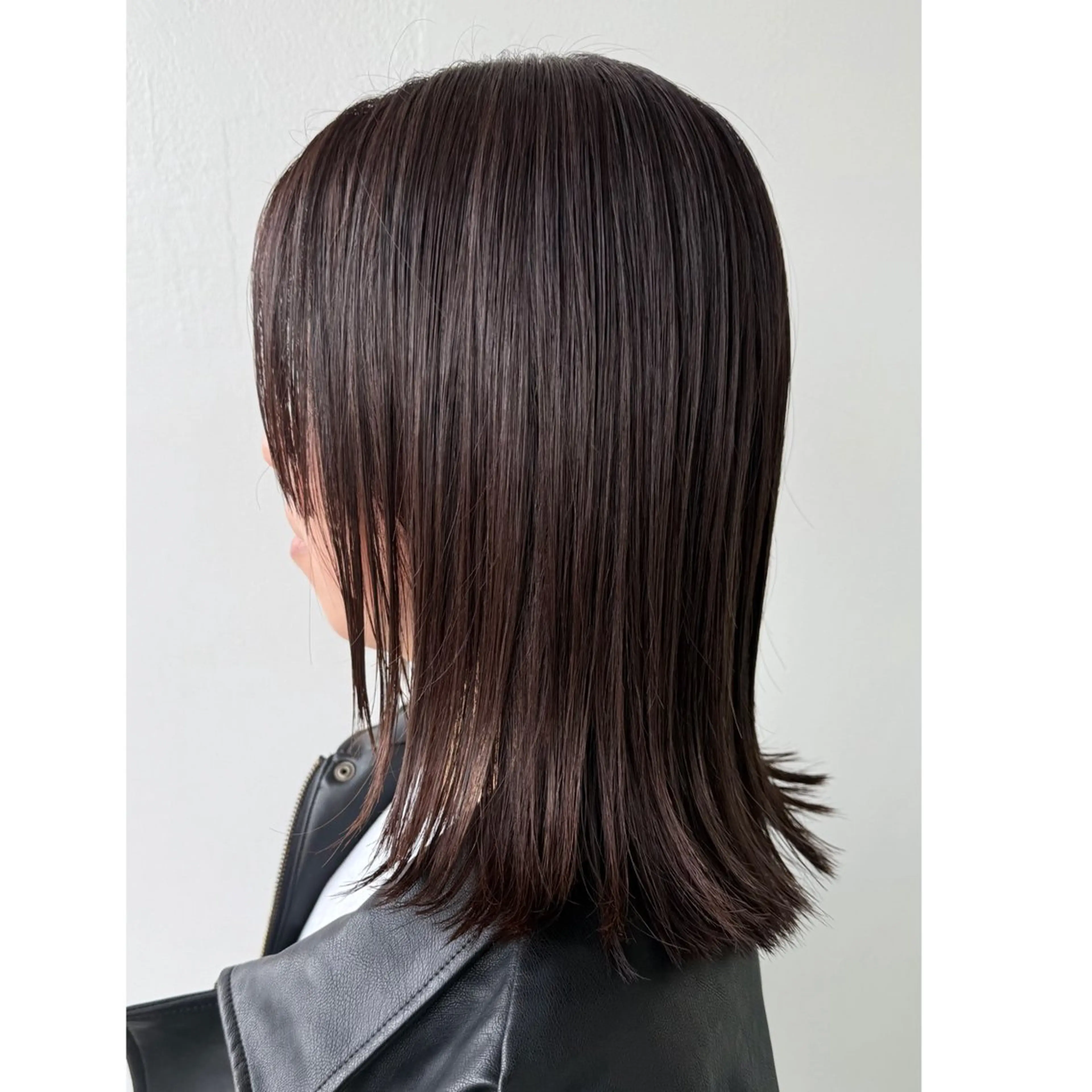 ミディアム 姫カット レイヤーカット ase.糸島店所属・UEDA AYAのヘアスタイル