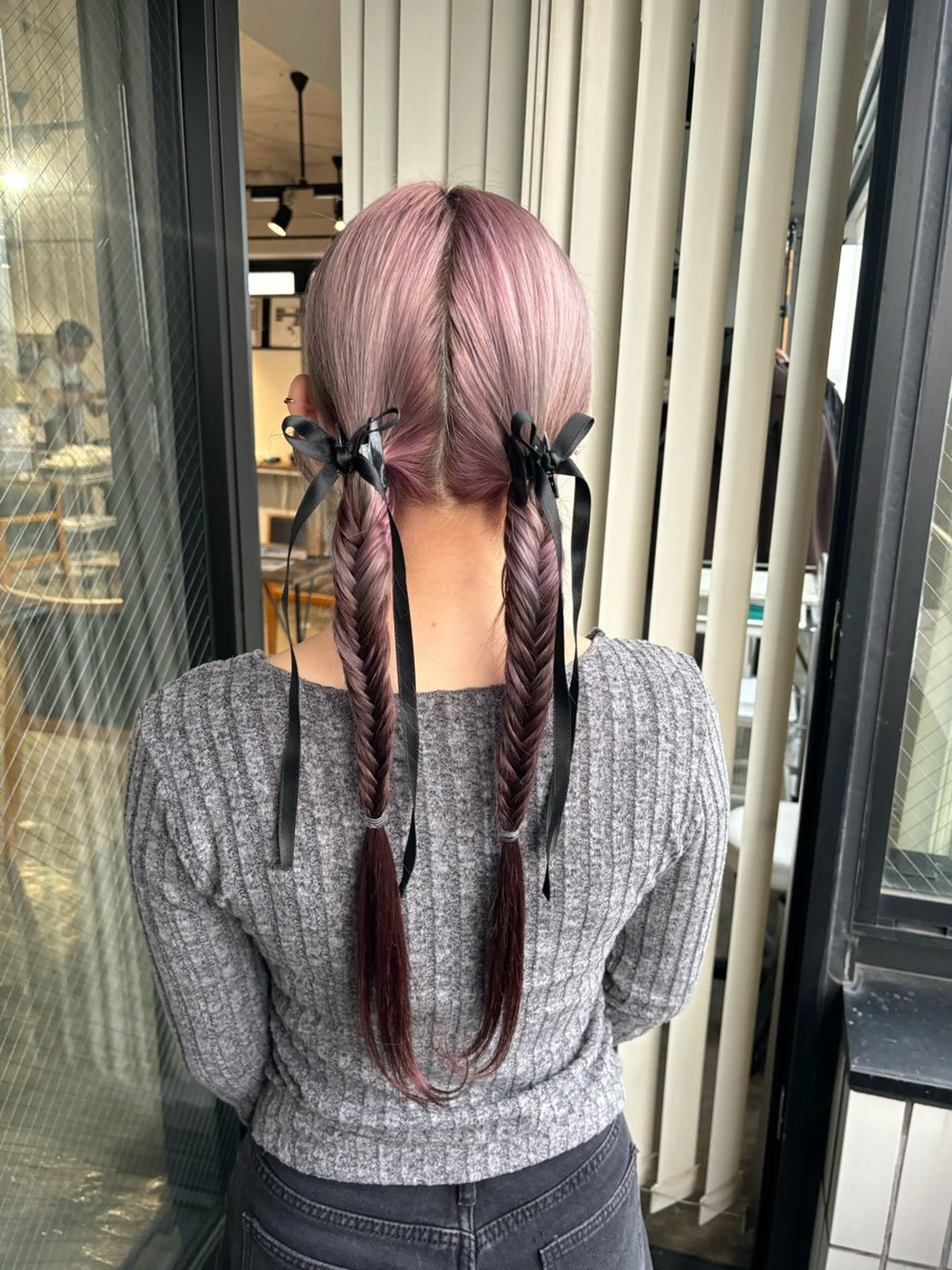 カラー 💫miyu💫デザ インカラー/アレンジのヘアスタイル