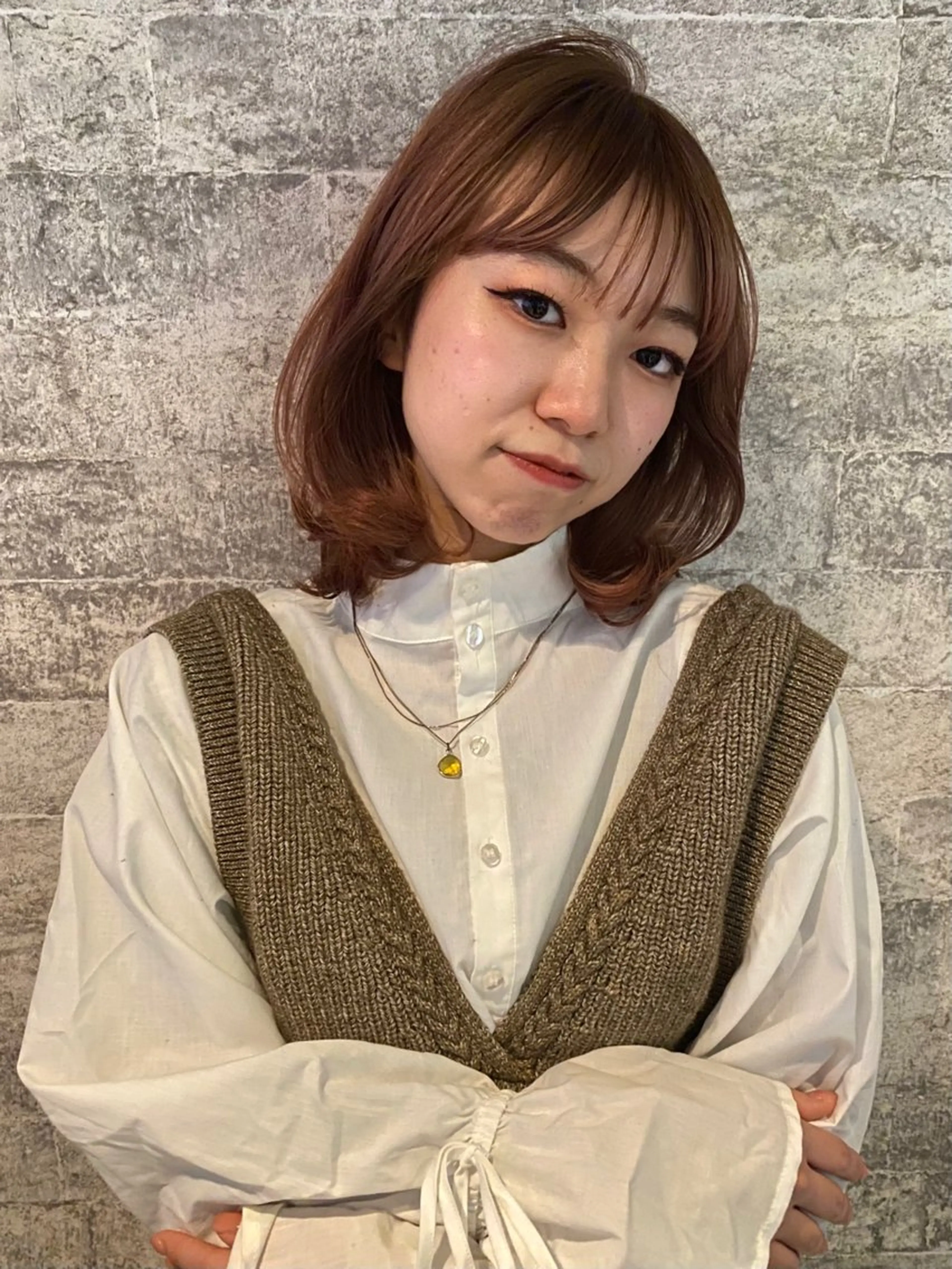 ショート カラー カット ヘアカラー トリートメント mai / linoah˚✧のヘアスタイル