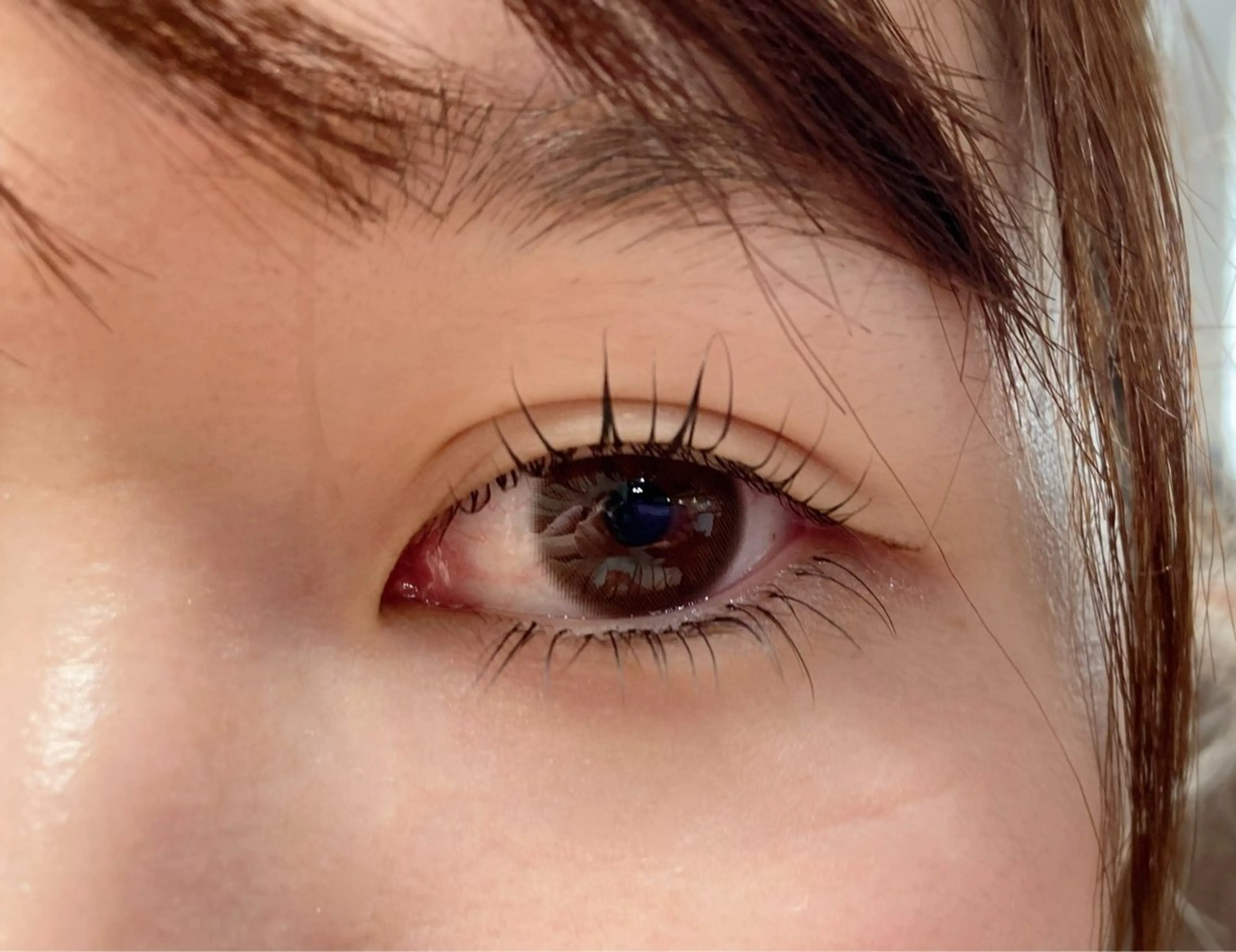 パリジェンヌラッシュリフトまつげパーマ➕下まつ毛40本💜の写真