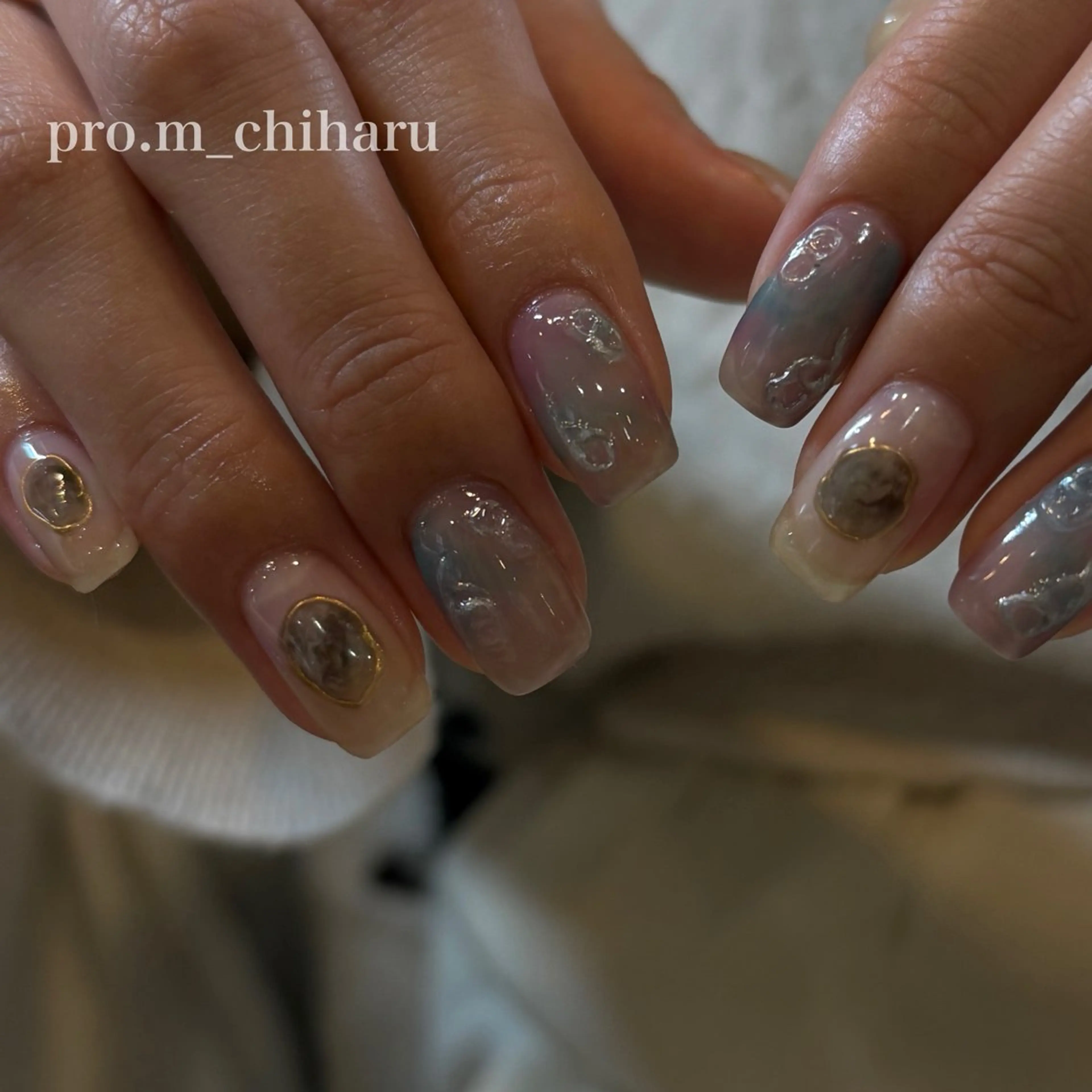 ネイル アートネイル ハンドネイル pro.M chiharuのネイルデザイン