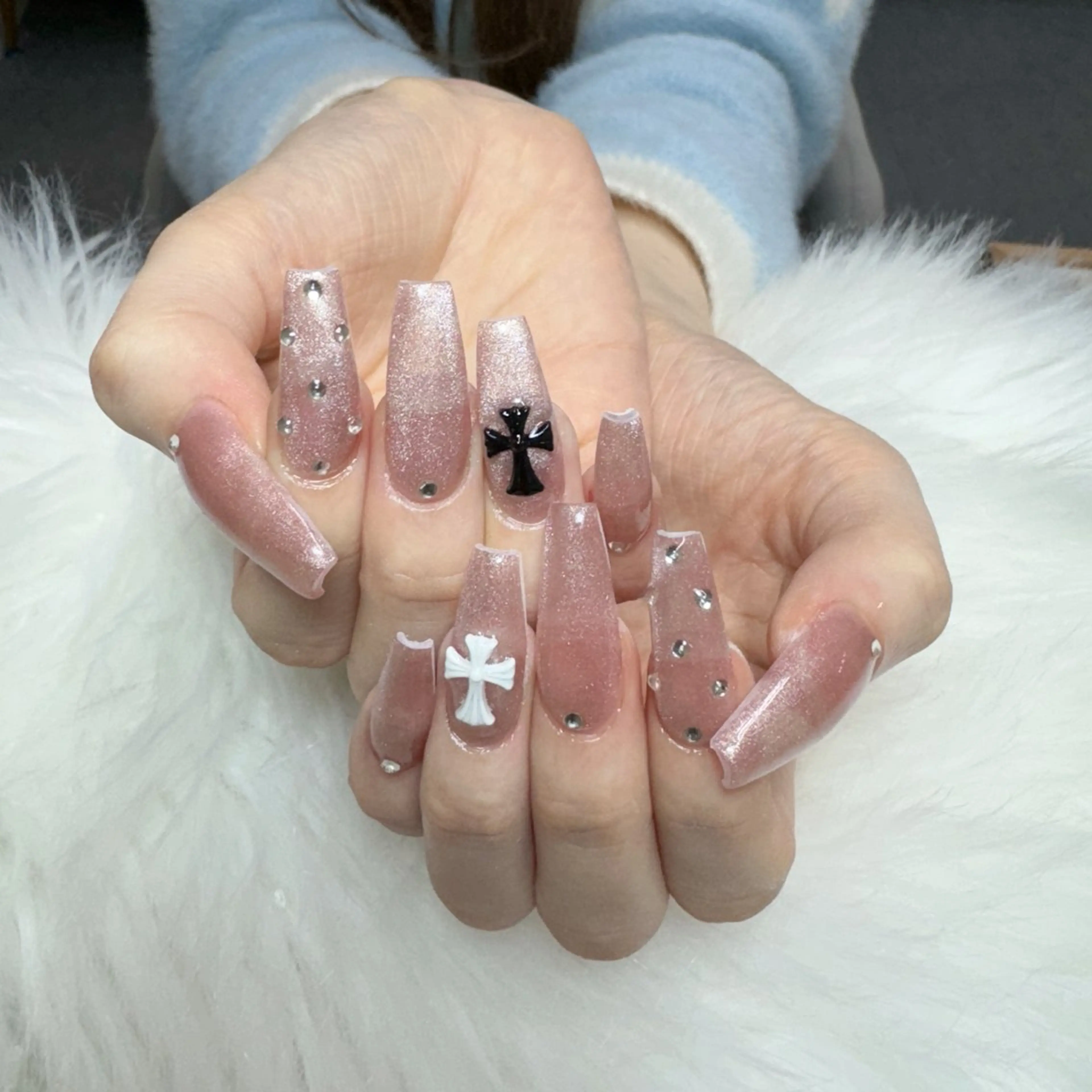 ネイル ハンドネイル 🎀nana🫧 ワンホンネイル🎀のネイルデザイン