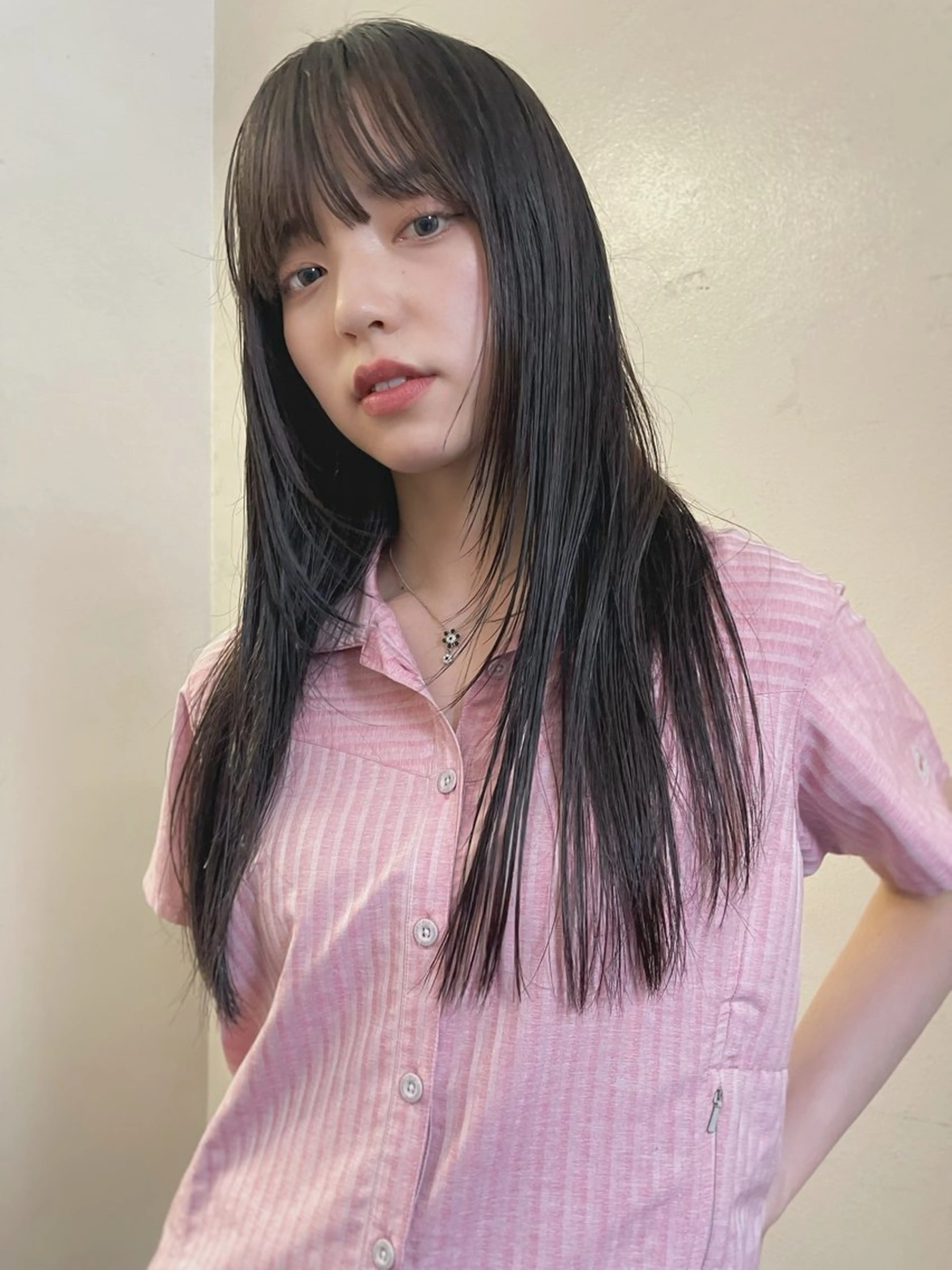 ロング ヘアカラー トリートメント ヘアセット 安部佑哉/ハイトーン /レイヤー/グランジのヘアスタイル