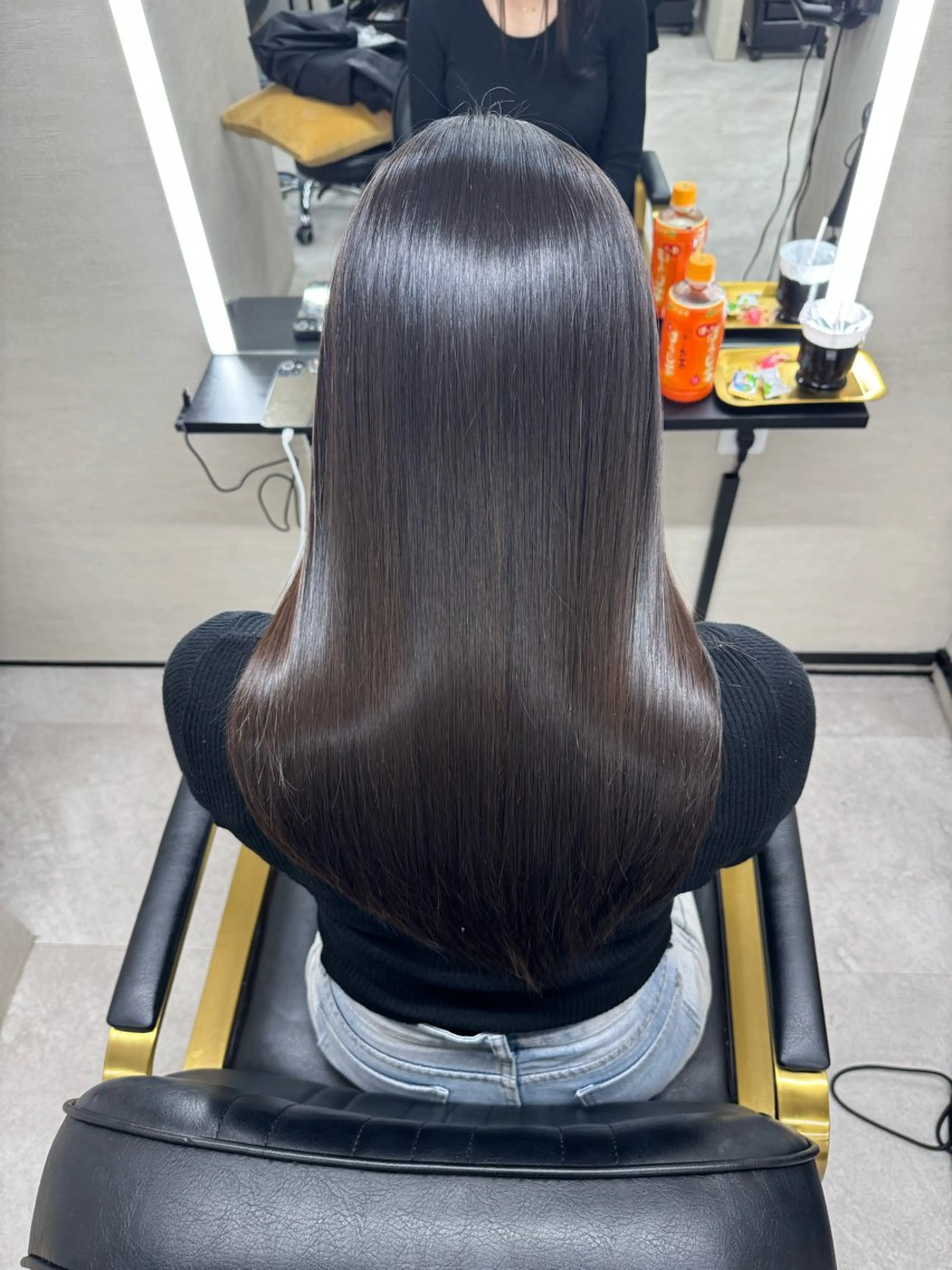 ロング ヘアカラー ARCHE-OSAKA所属・髪質改善サロン 南船場　みおのヘアスタイル